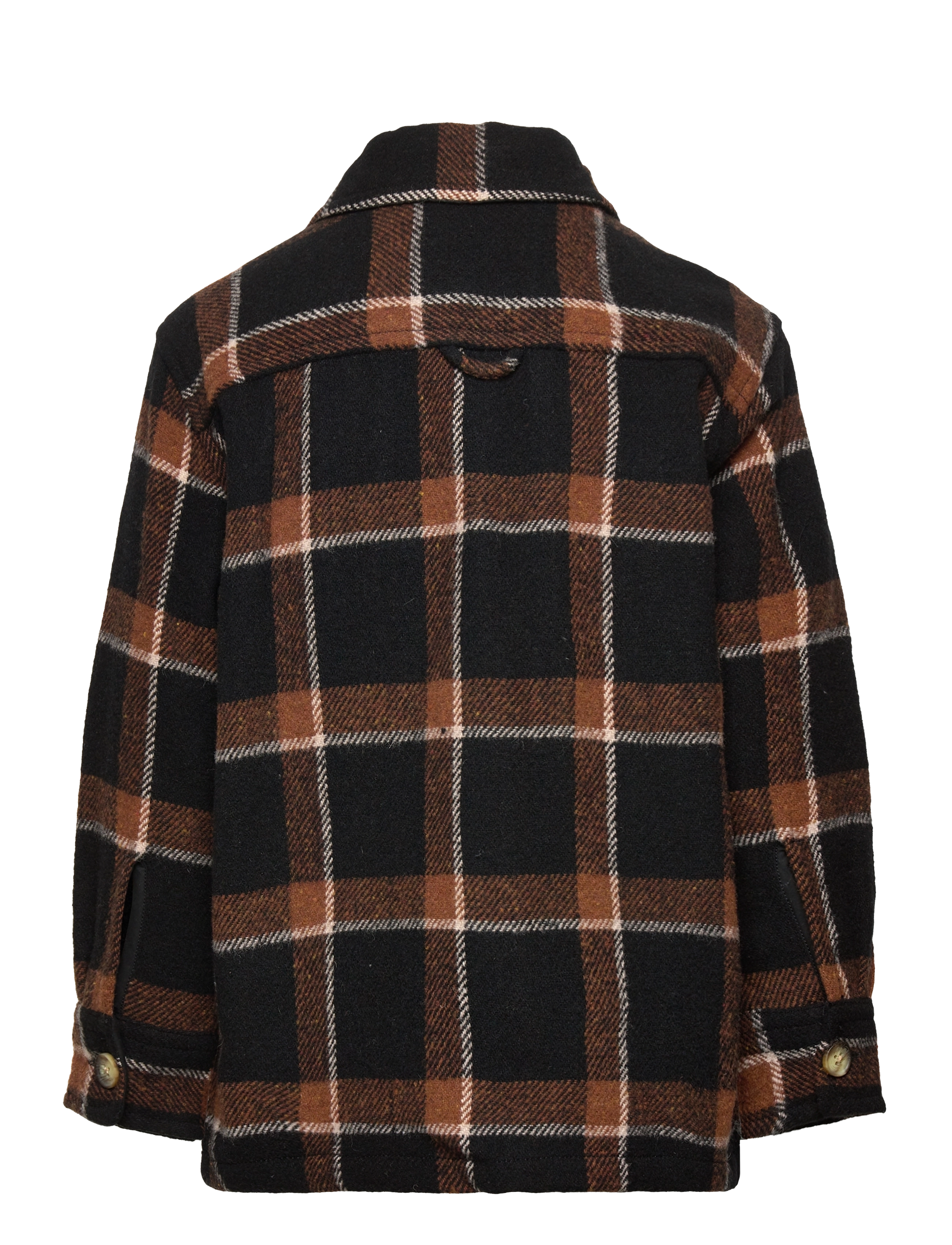 GANT - CHECKED SHIELD OVERSHIRT - black - 1