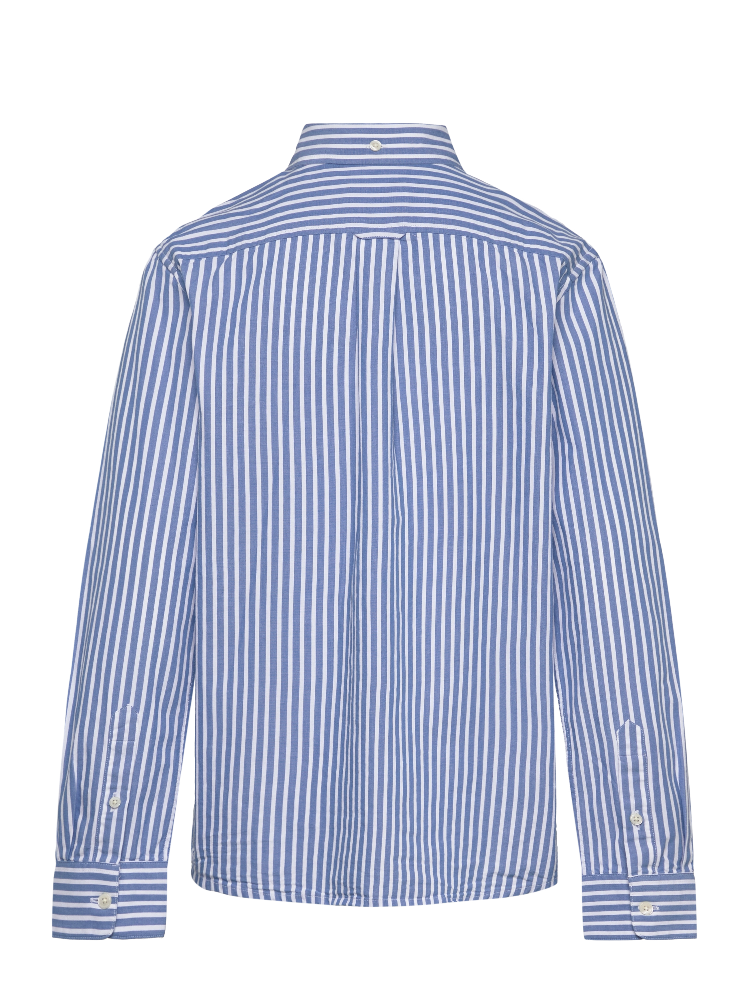 GANT - STRIPED SHIELD B.D POPLIN SHIRT - day blue - 1