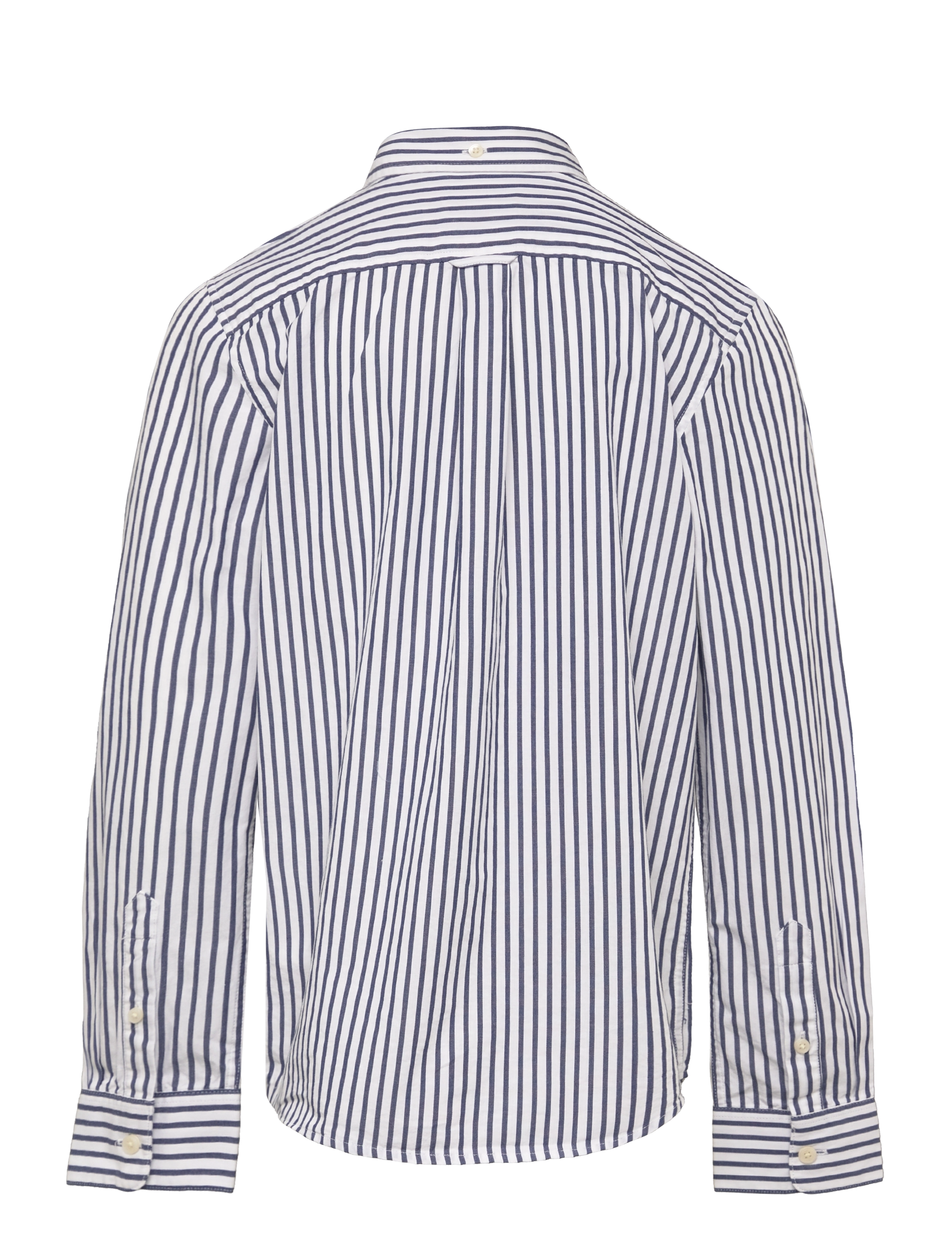 GANT - STRIPED SHIELD B.D POPLIN SHIRT - deep blue - 1