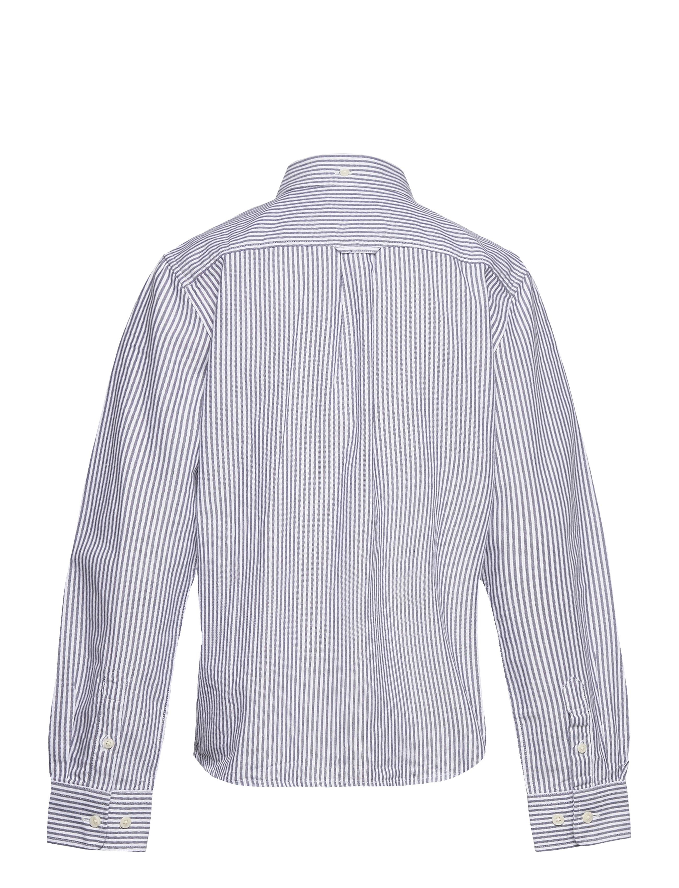 Gant - OXFORD STRIPED B.D. SHIRT - langærmede skjorter - persian blue - 1