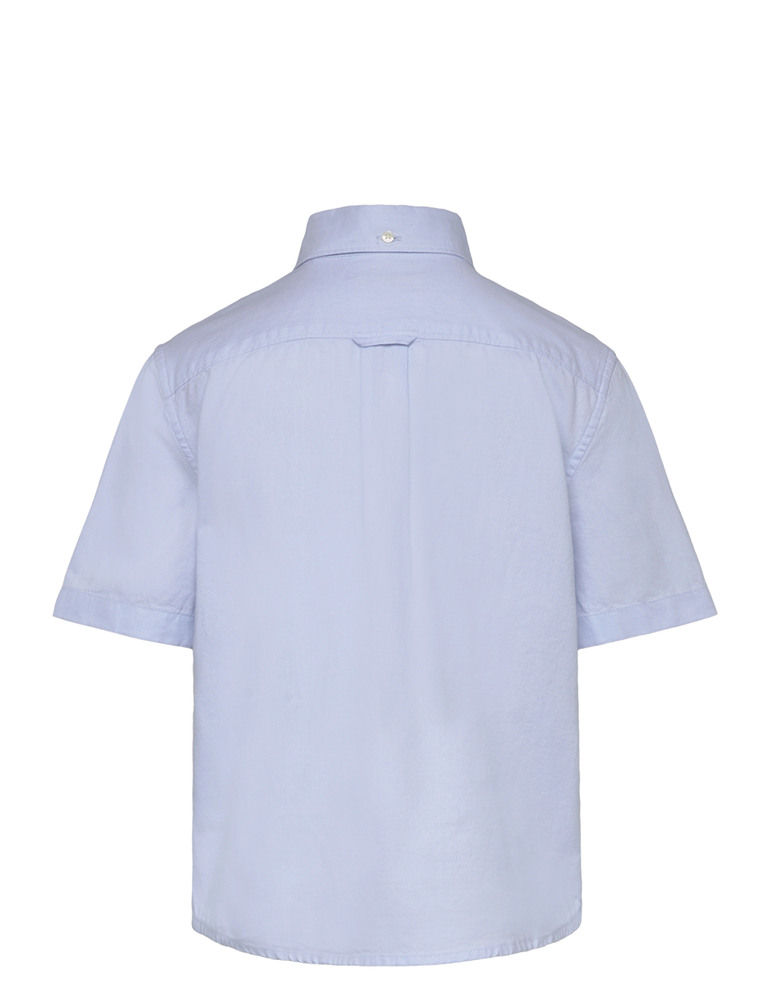 Gant - REG SS OXFORD B.D SHIRT - capri blue - 1