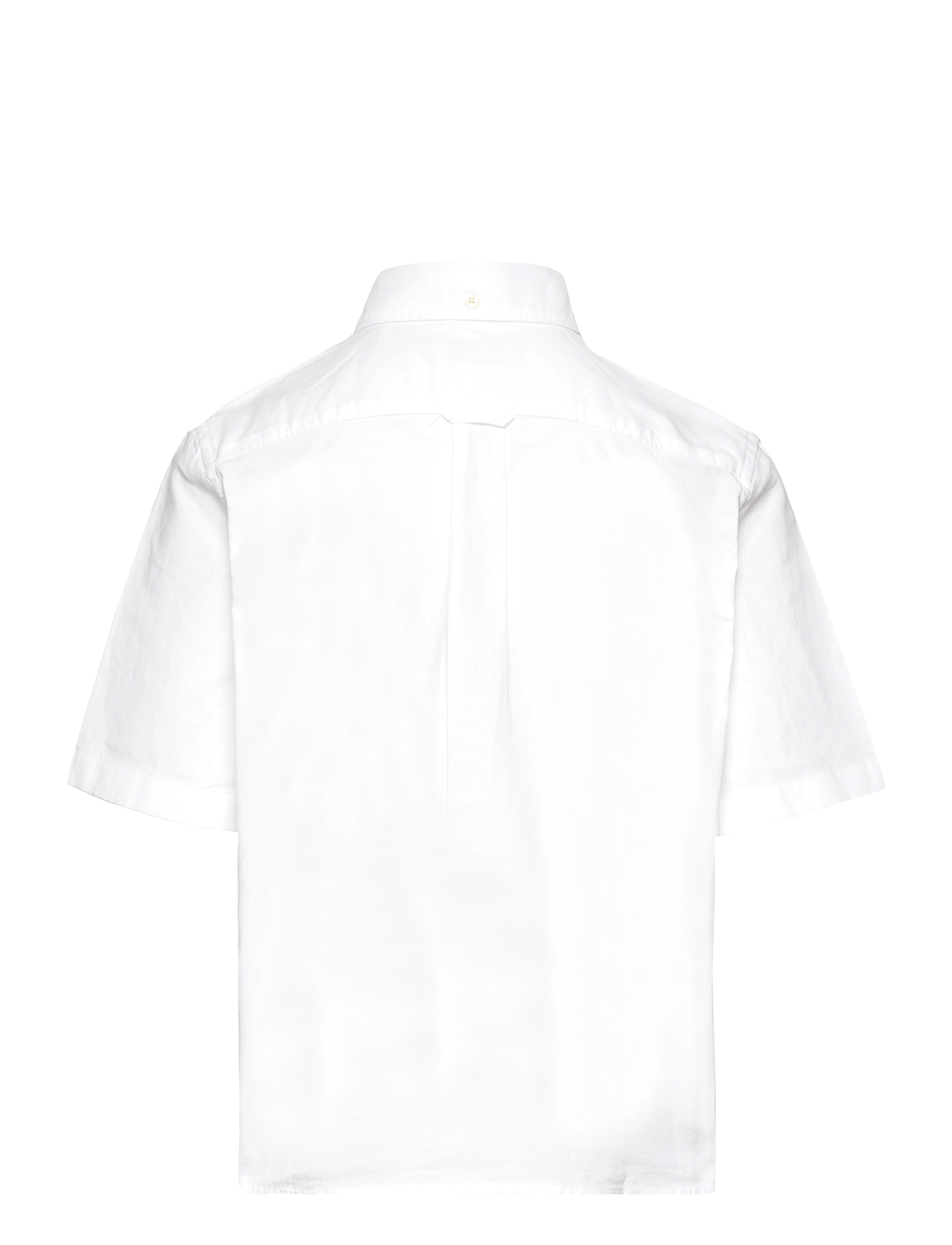 Gant - REG SS OXFORD B.D SHIRT - white - 1