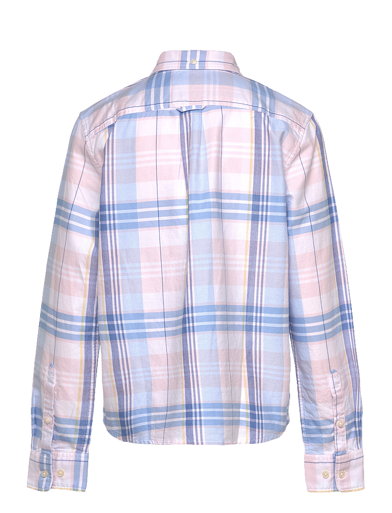 Gant - CHECKED OXFORD BD LS SHIRT - chemises à manches longues - light pink - 1