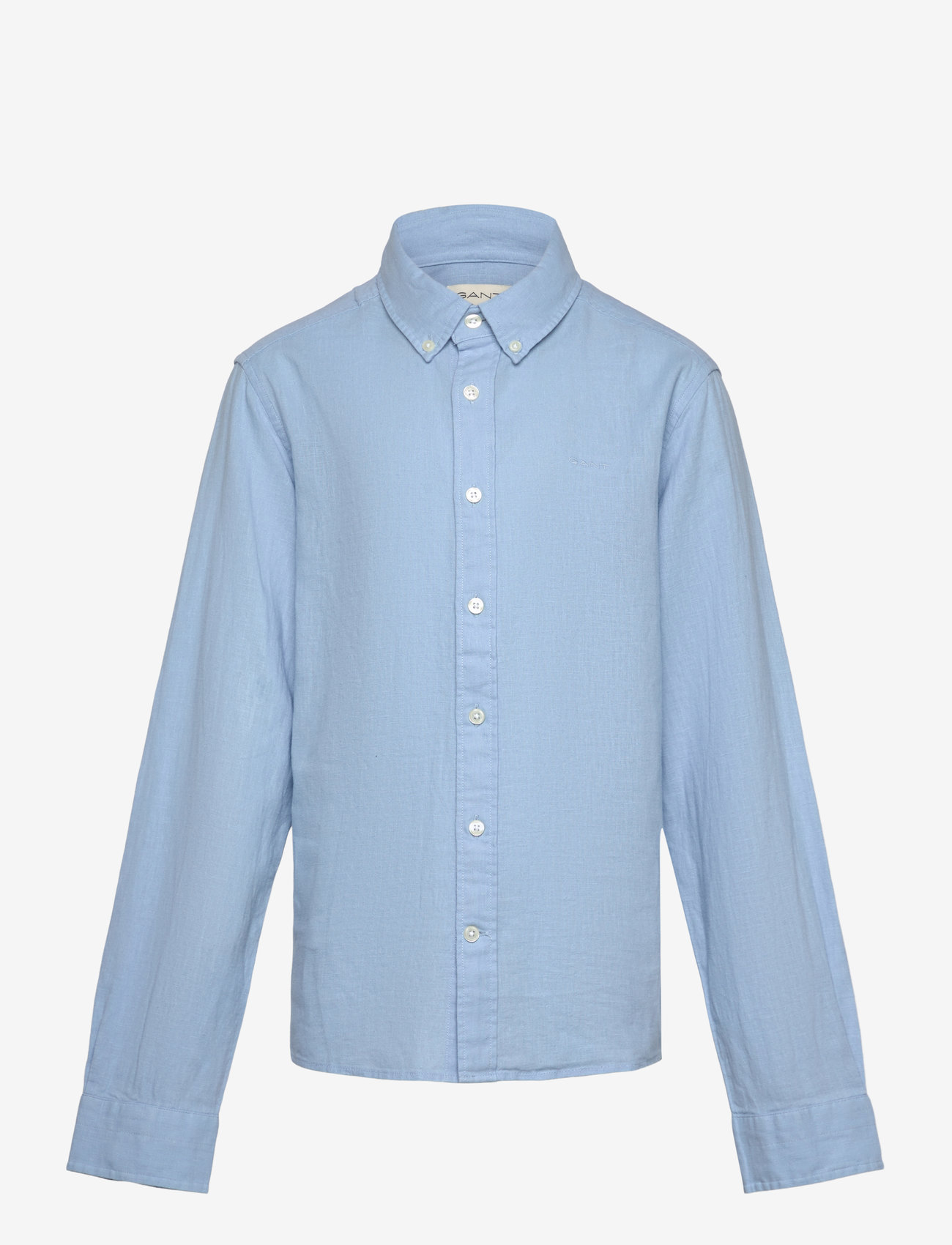 GANT - COTTON LINEN BD LS SHIRT - pikkade varrukatega särgid - fresh blue - 0