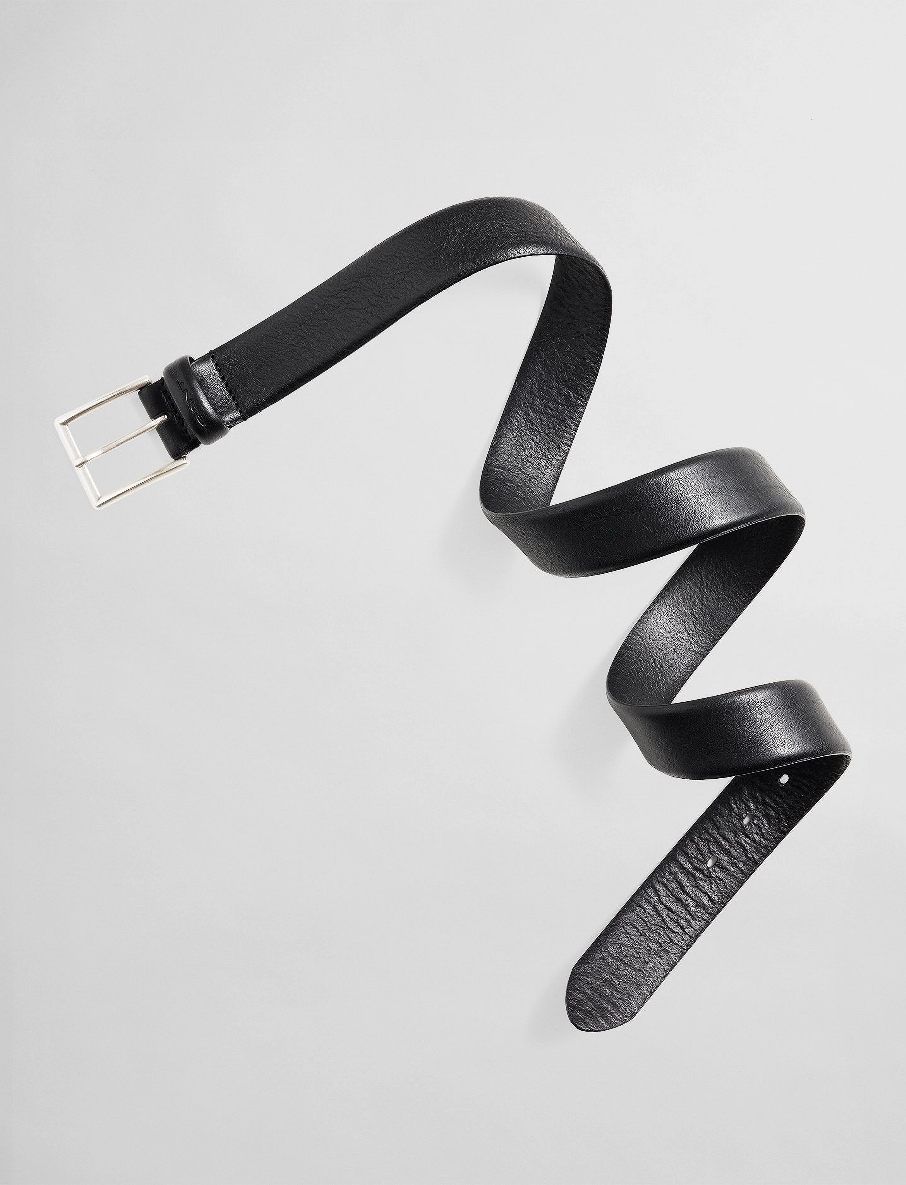 GANT - CLASSIC LEATHER BELT - black - 4