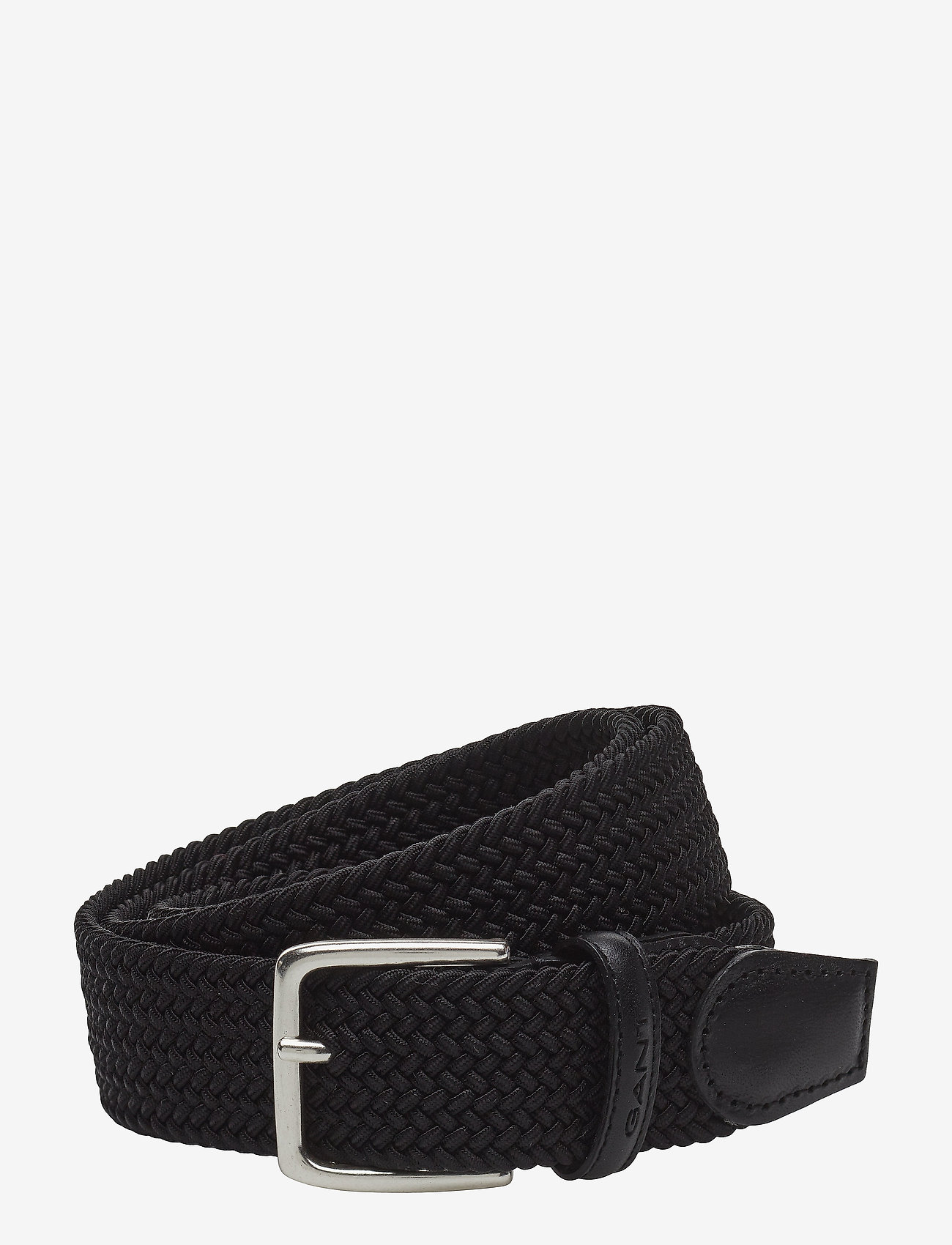 GANT - ELASTIC BRAID BELT - black - 0