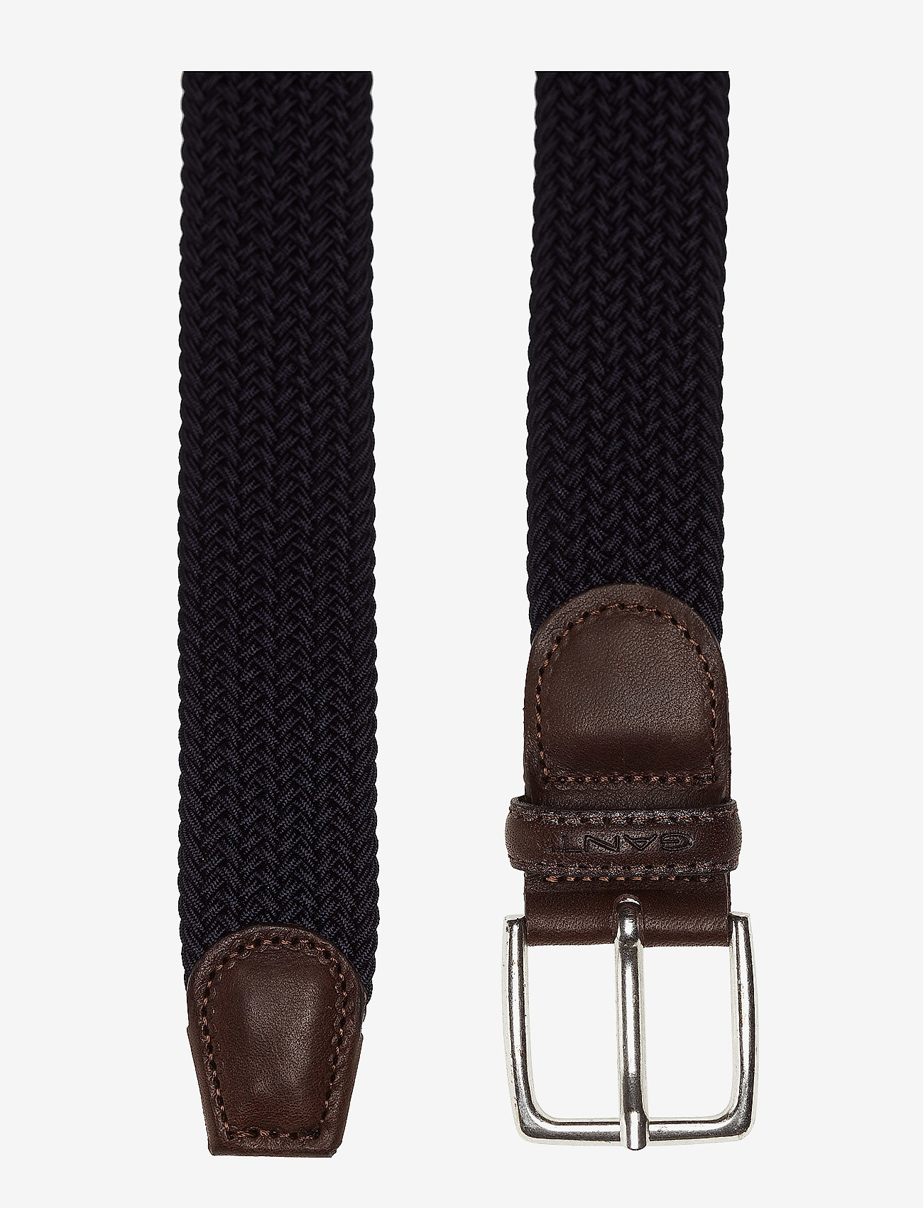 GANT - ELASTIC BRAID BELT - marine - 1