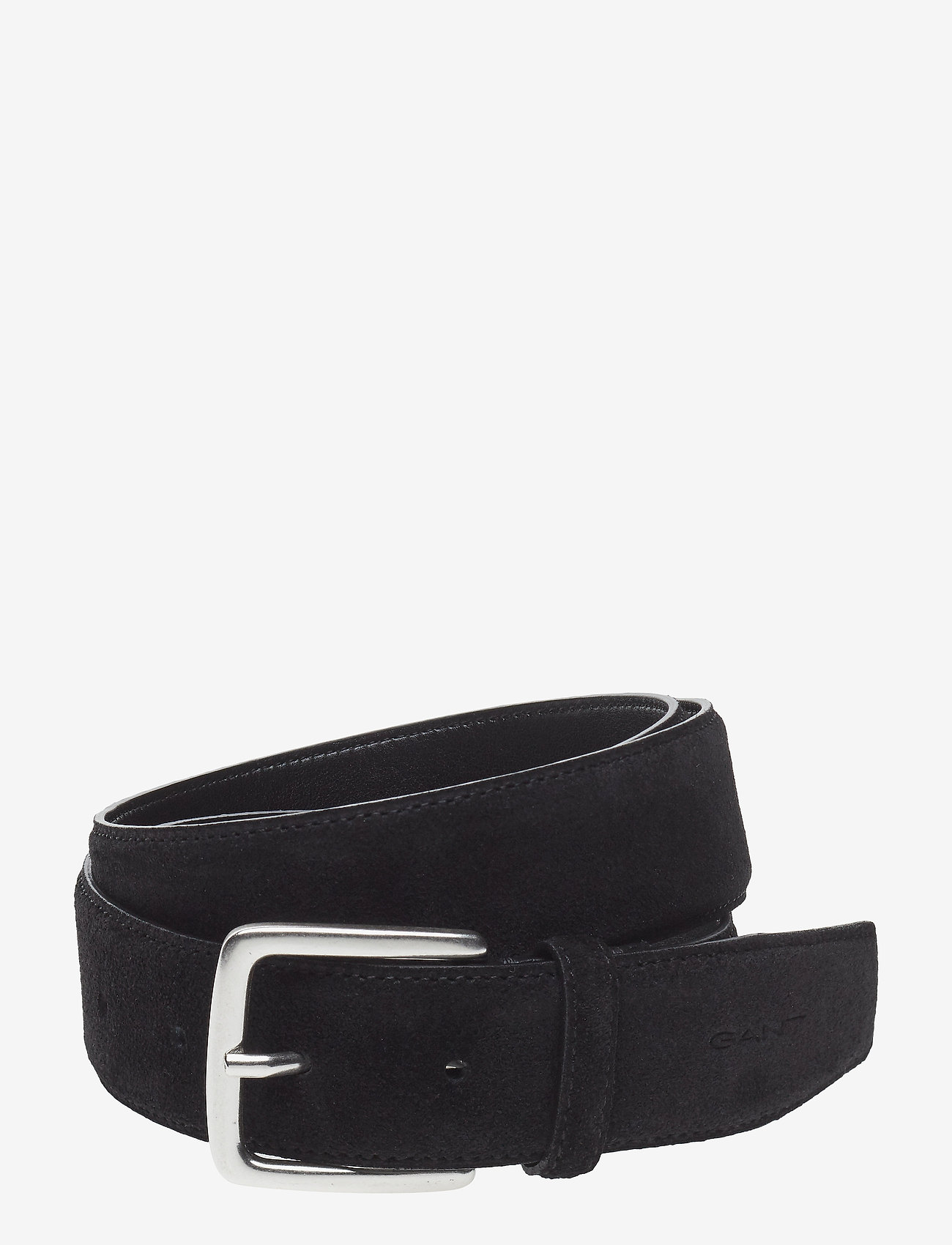 GANT - CLASSIC SUEDE BELT - black - 0