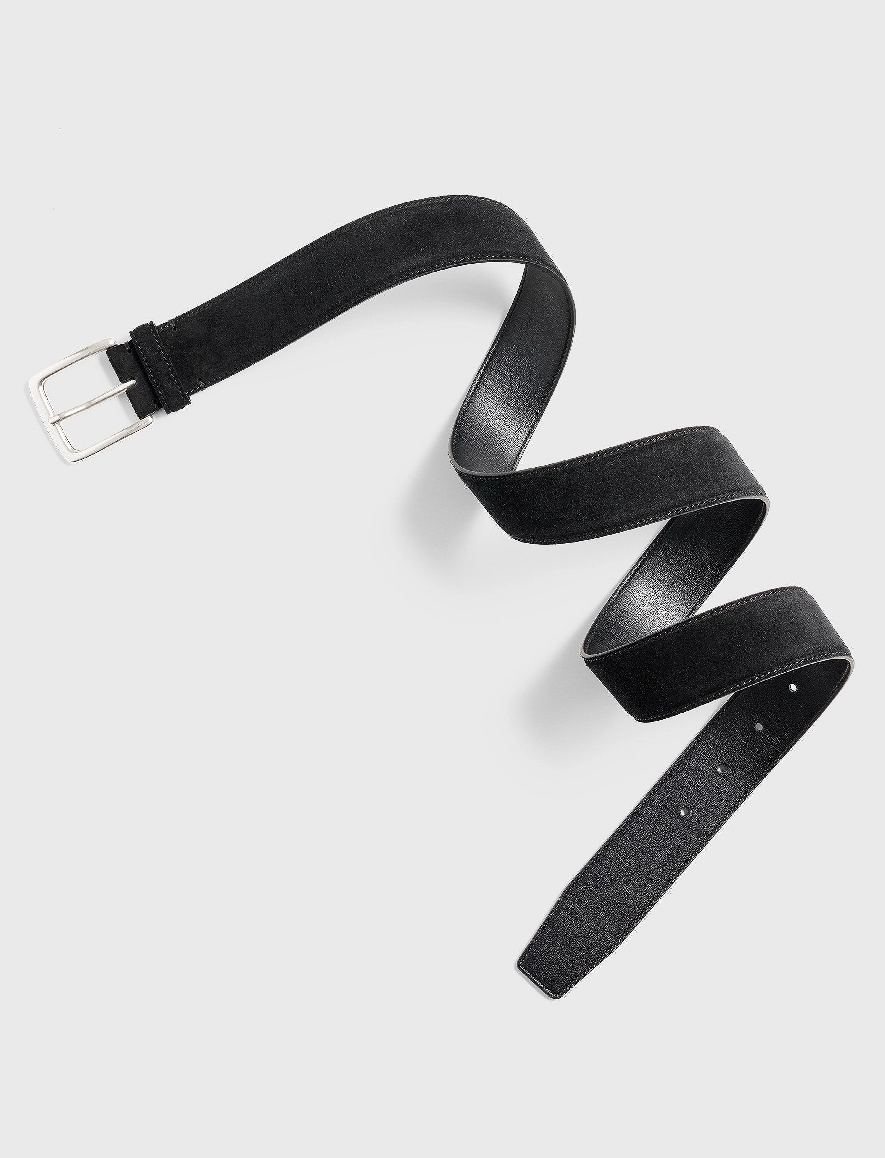 GANT - CLASSIC SUEDE BELT - black - 2