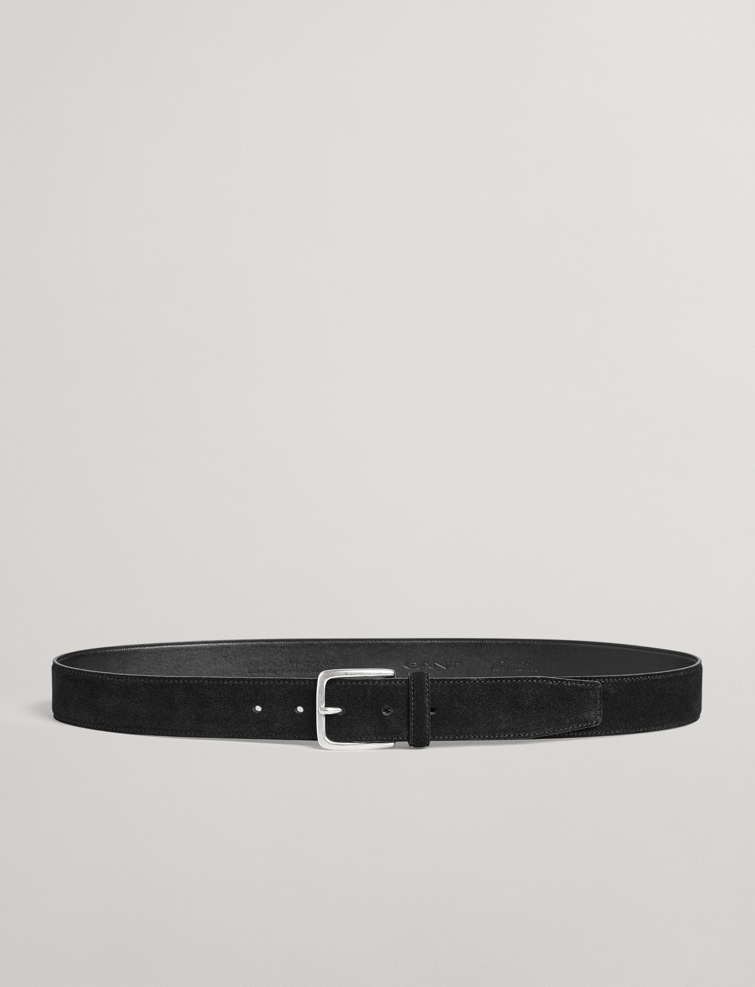 GANT - CLASSIC SUEDE BELT - black - 4
