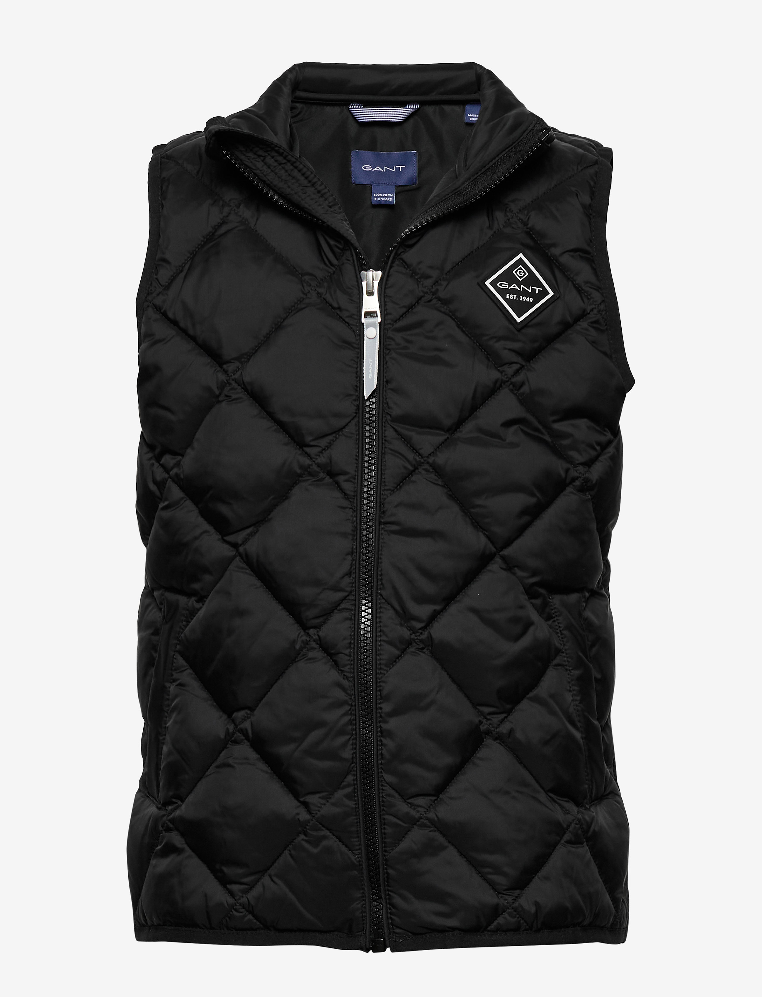 GANT - D1. DIAMOND PUFFER VEST - black - 0