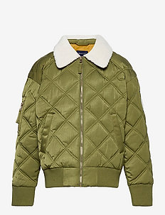 D2. QUILTED AVIATOR JACKET, GANT