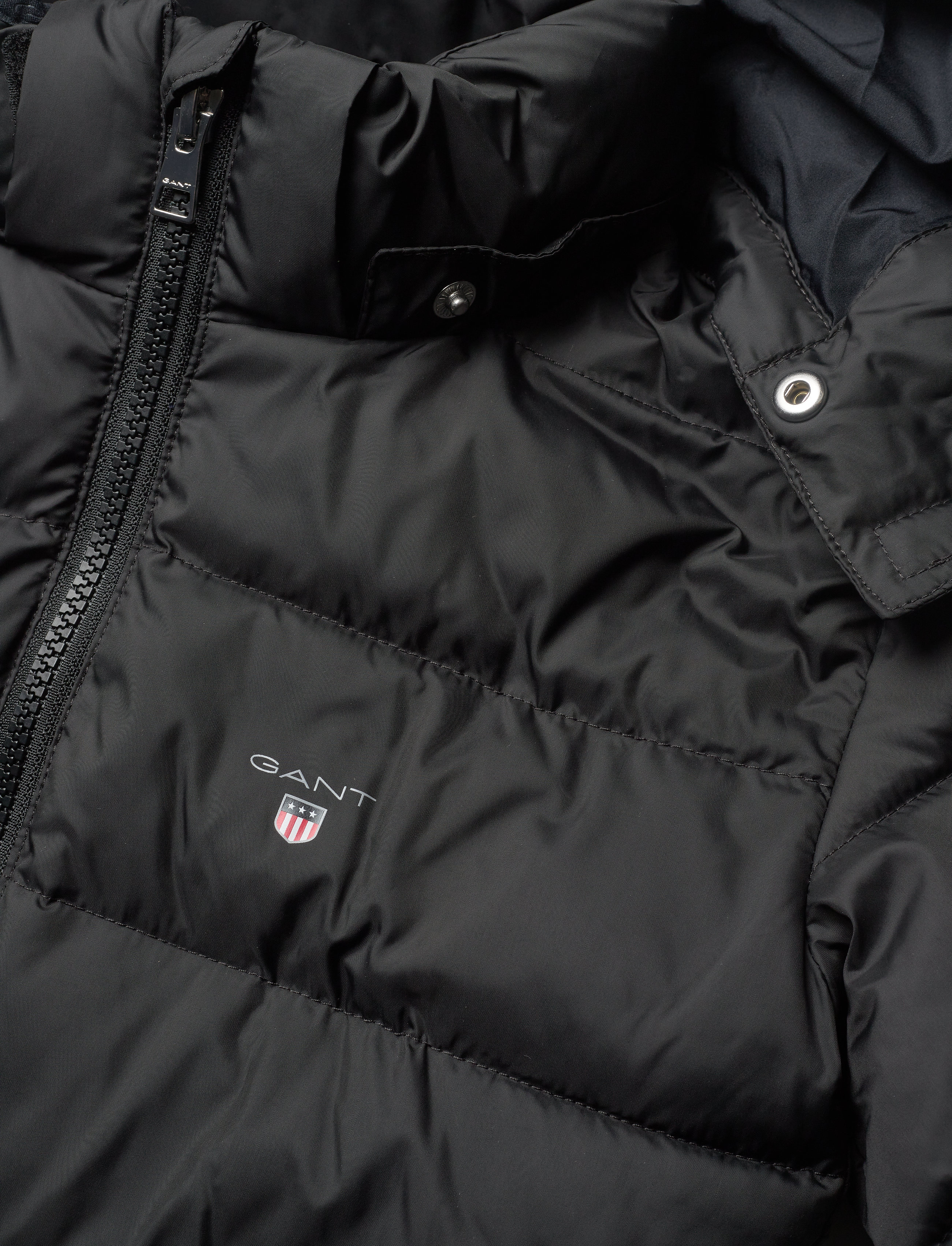 GANT - D2. LT WEIGHT PUFFER JACKET - black - 3