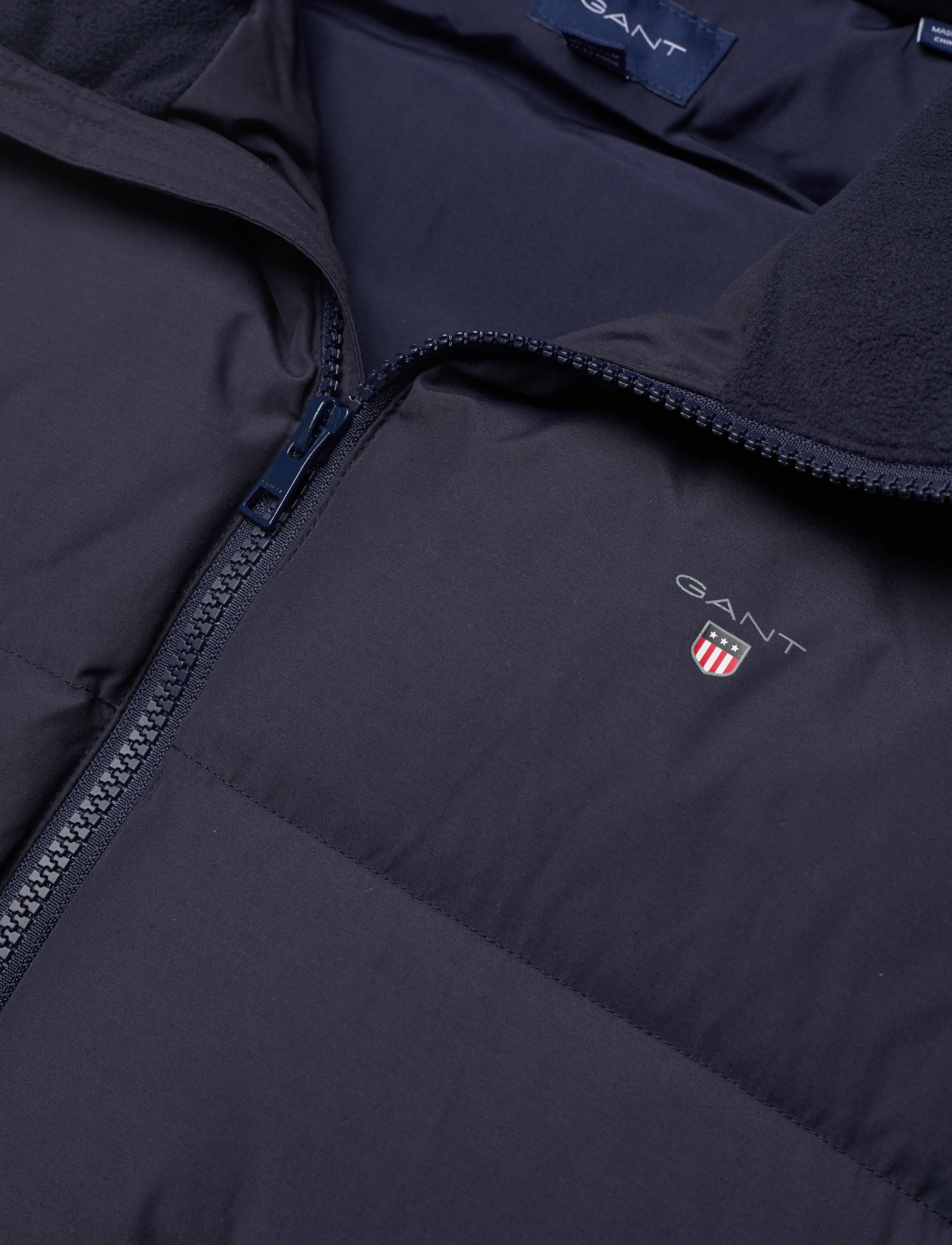 GANT - D1. PUFFER VEST - evening blue - 2