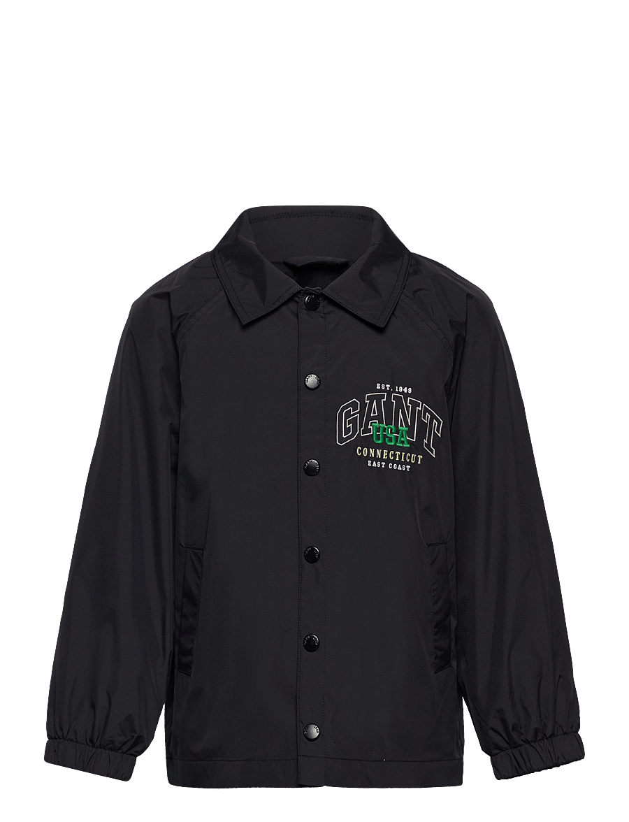 Gant - GANT USA COACH JACKET - black - 0