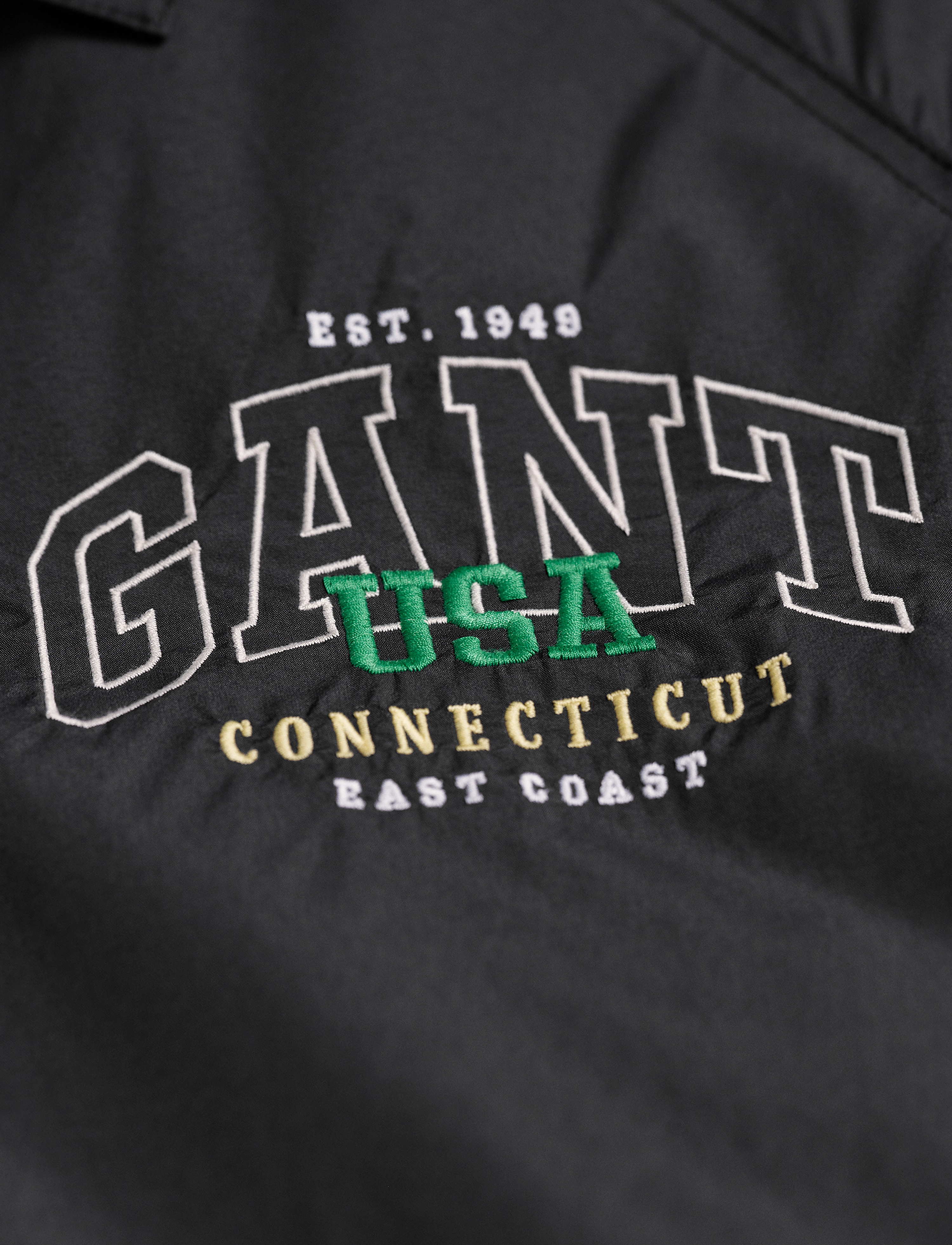 Gant - GANT USA COACH JACKET - black - 4