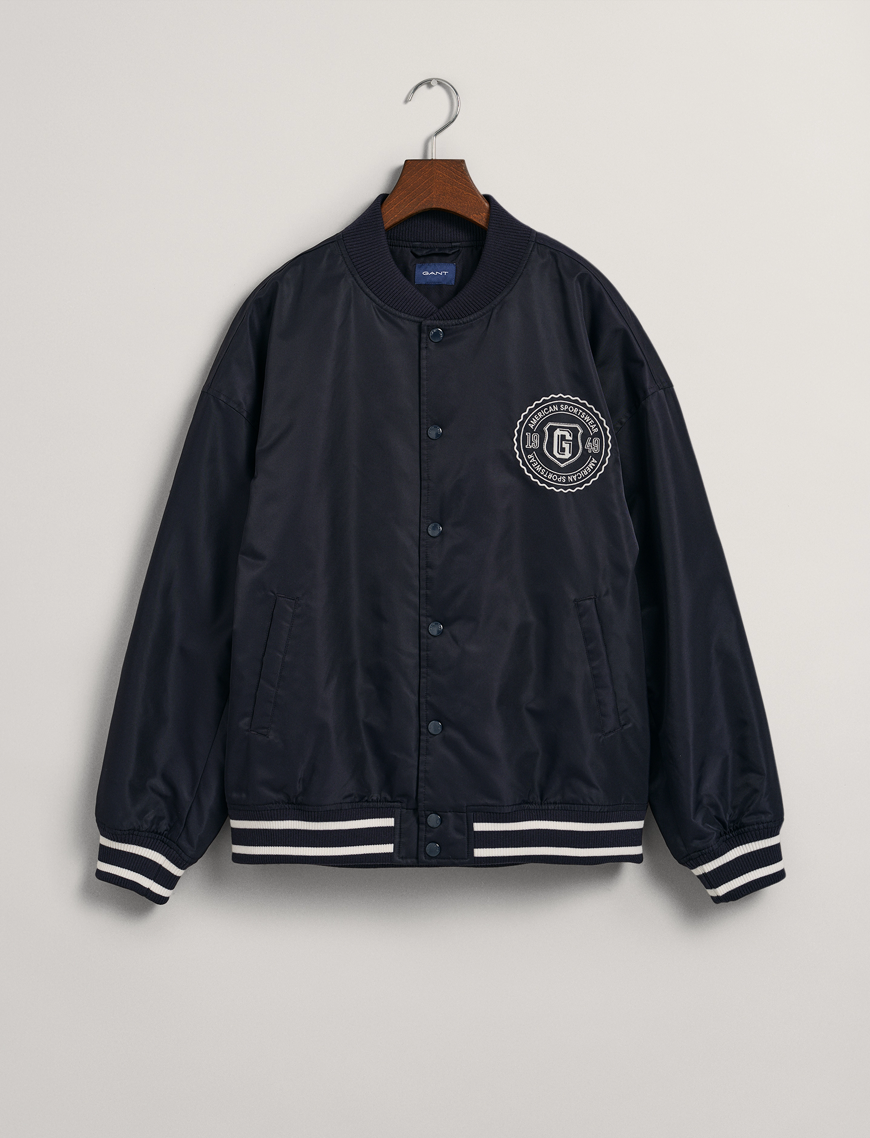 GANT - GANT NEW HAVEN VARSITY JACKET - evening blue - 5