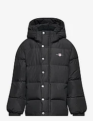 GANT - RELAXED PUFFER JACKET - daunen-& steppjacken - black - 0