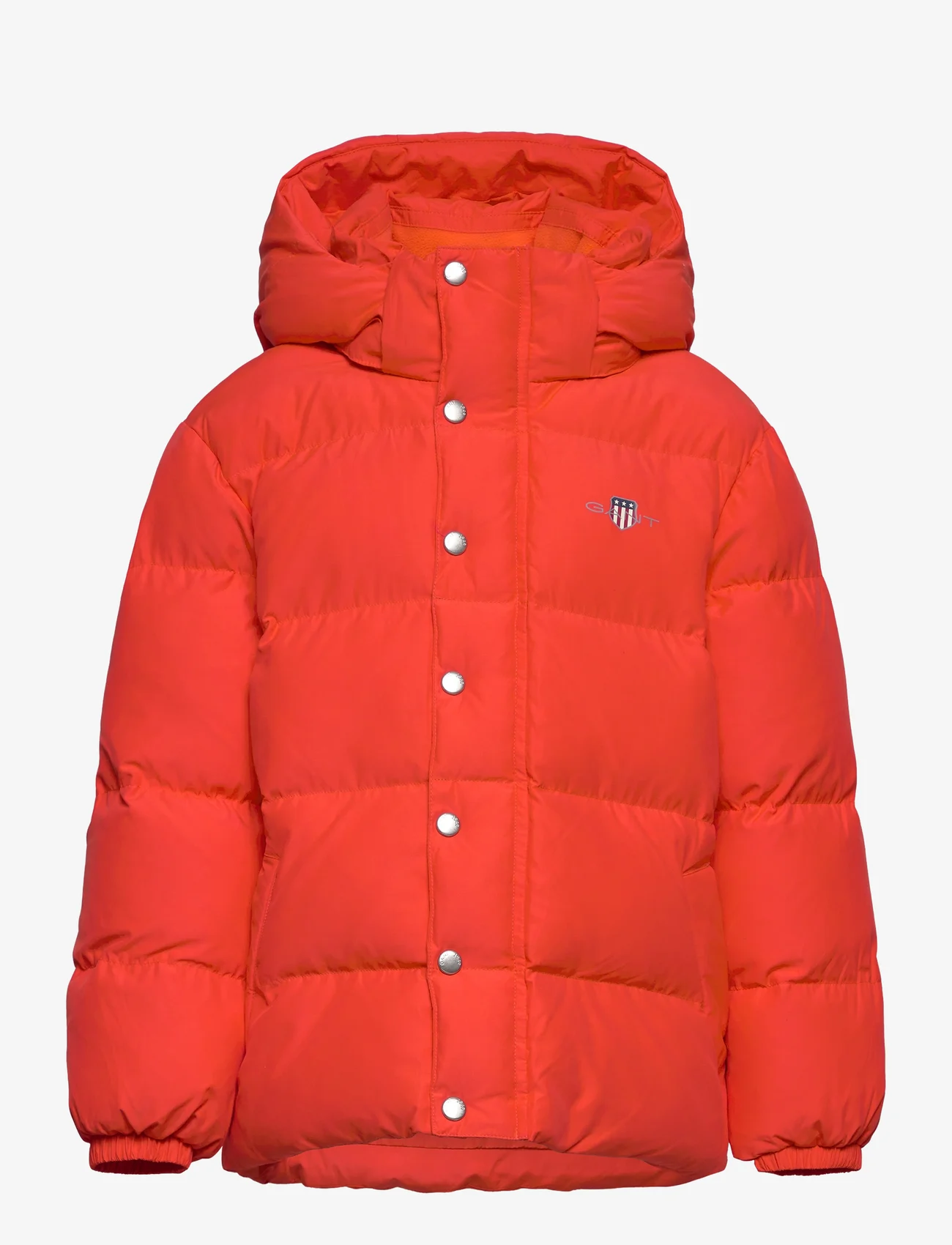 GANT - RELAXED PUFFER JACKET - untuva- & toppatakit - tomato red - 0