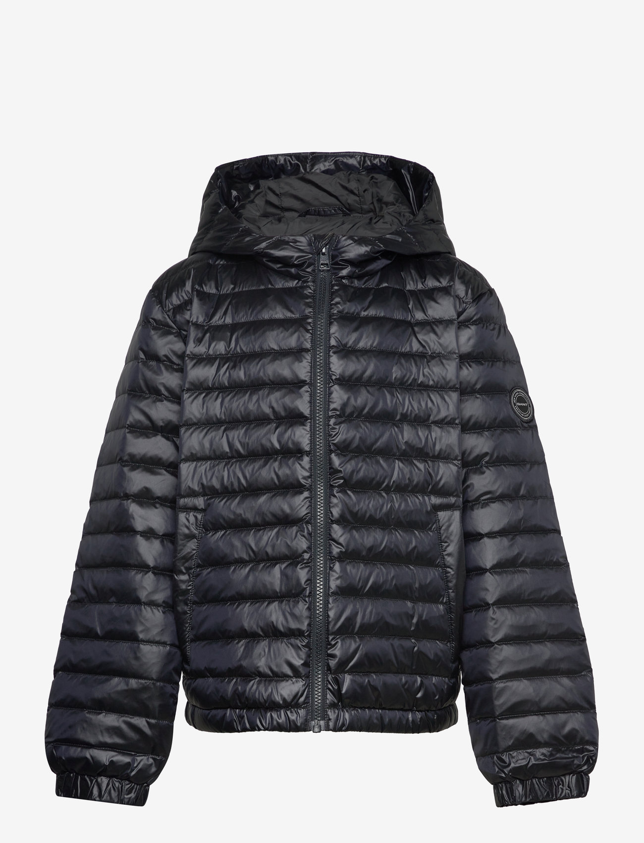 GANT - SHINY LIGHT PADDED DOWN JACKET - daunen-& steppjacken - black - 0