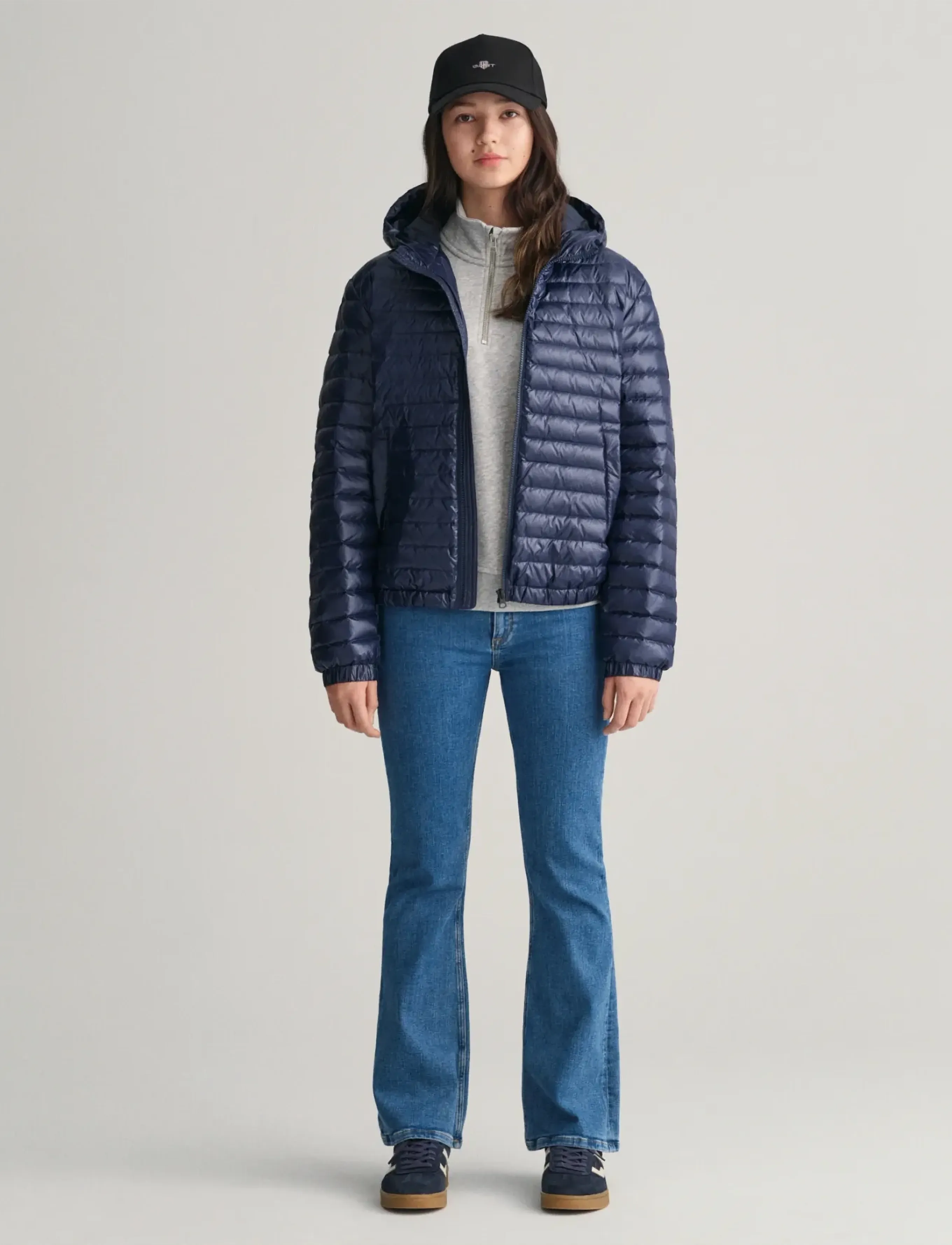 Gant - SHINY LIGHT PADDED DOWN JACKET - evening blue - 3