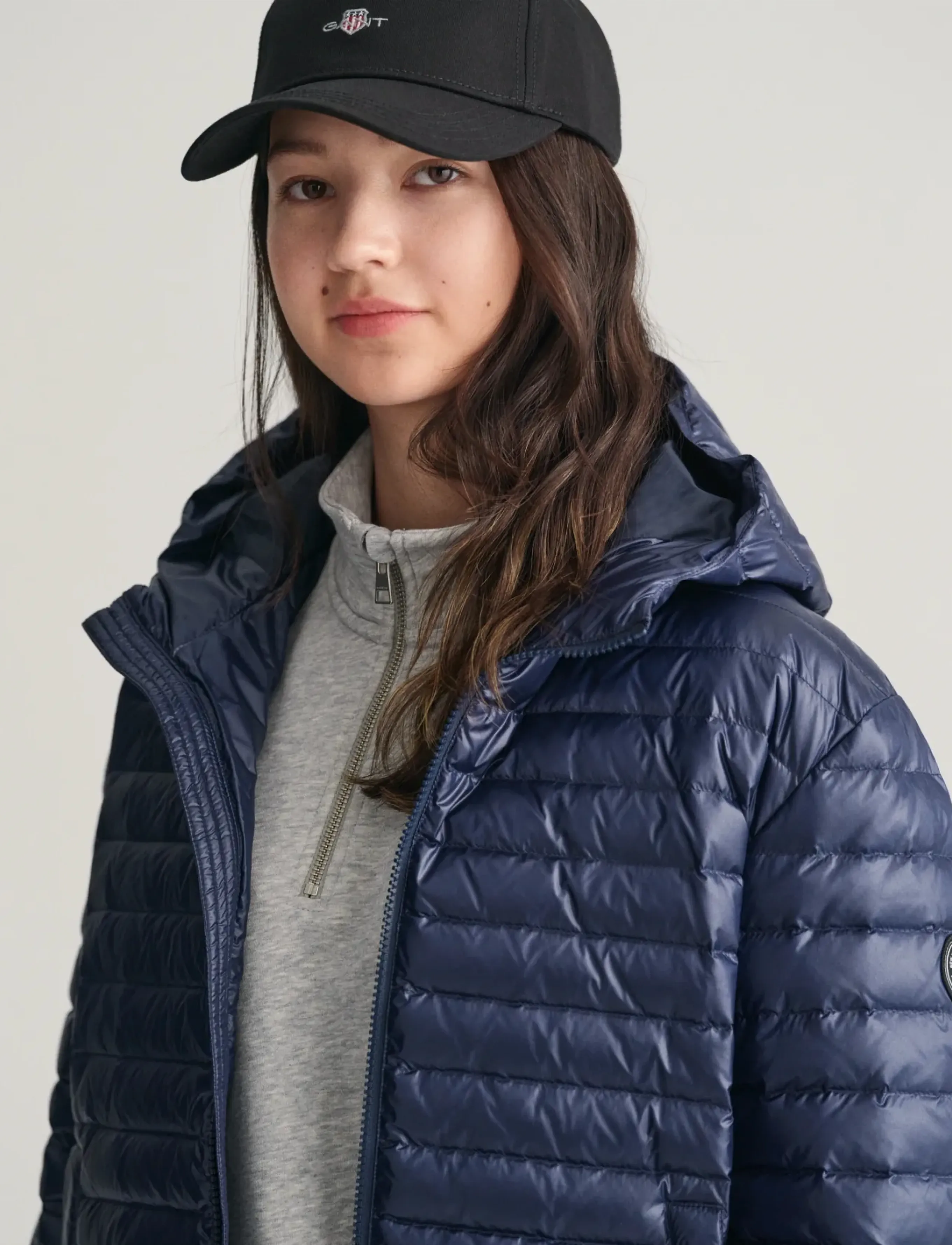 Gant - SHINY LIGHT PADDED DOWN JACKET - evening blue - 4