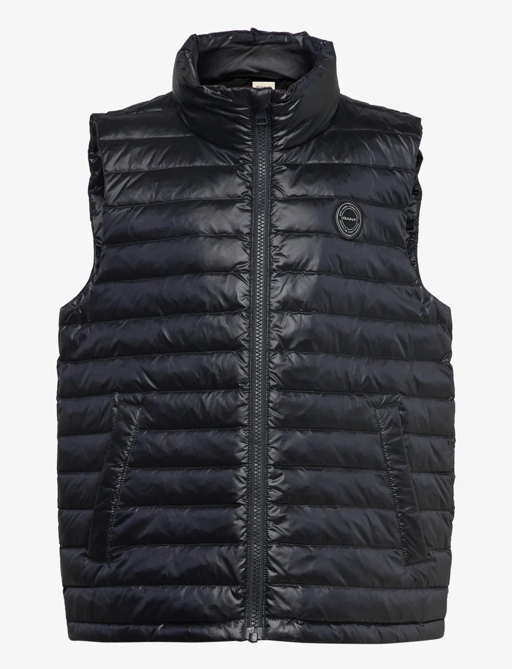 Shiny down vest discount