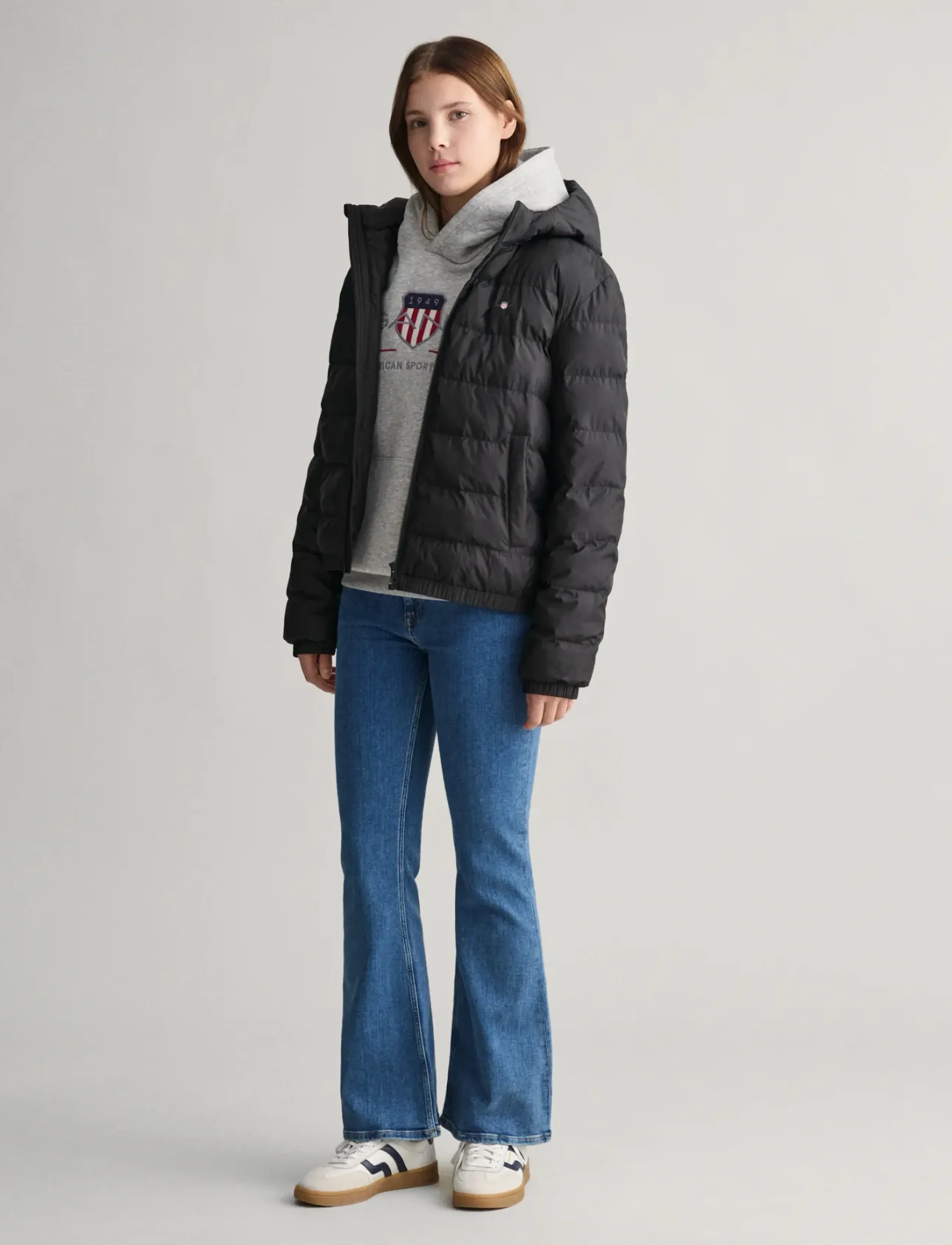 GANT - SHIELD PADDED JACKET - black - 4