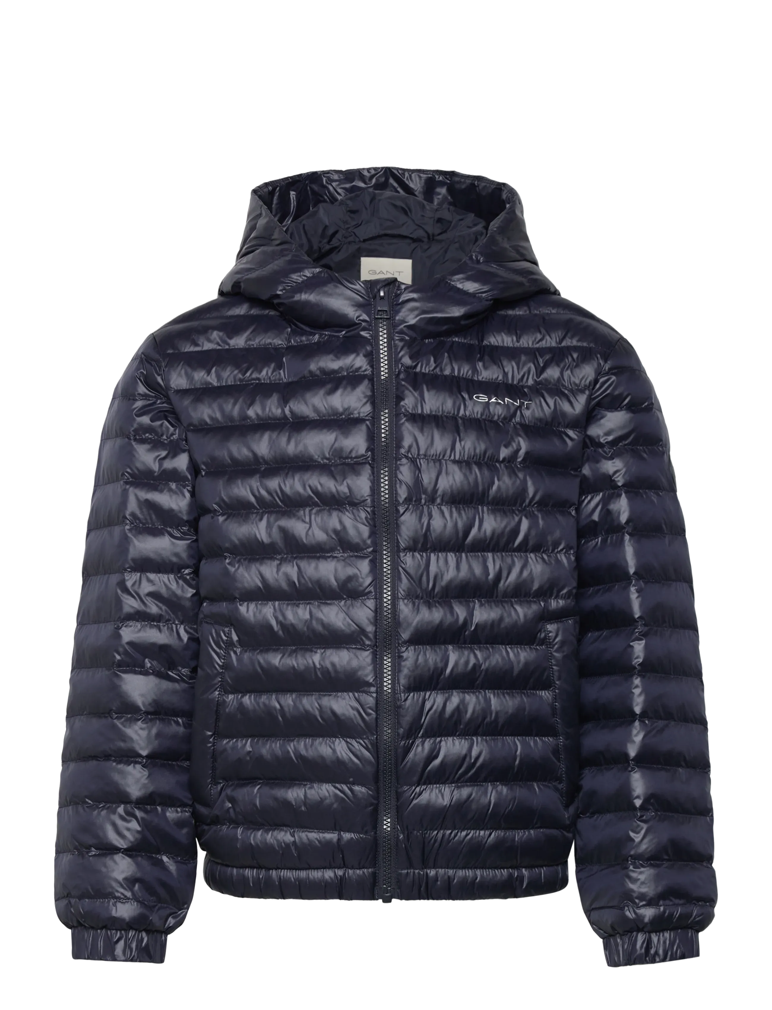 Gant Shiny Light Padded Jacket, 170, Jackets & Coats, Marineblau - Puffer Padded, Kinder