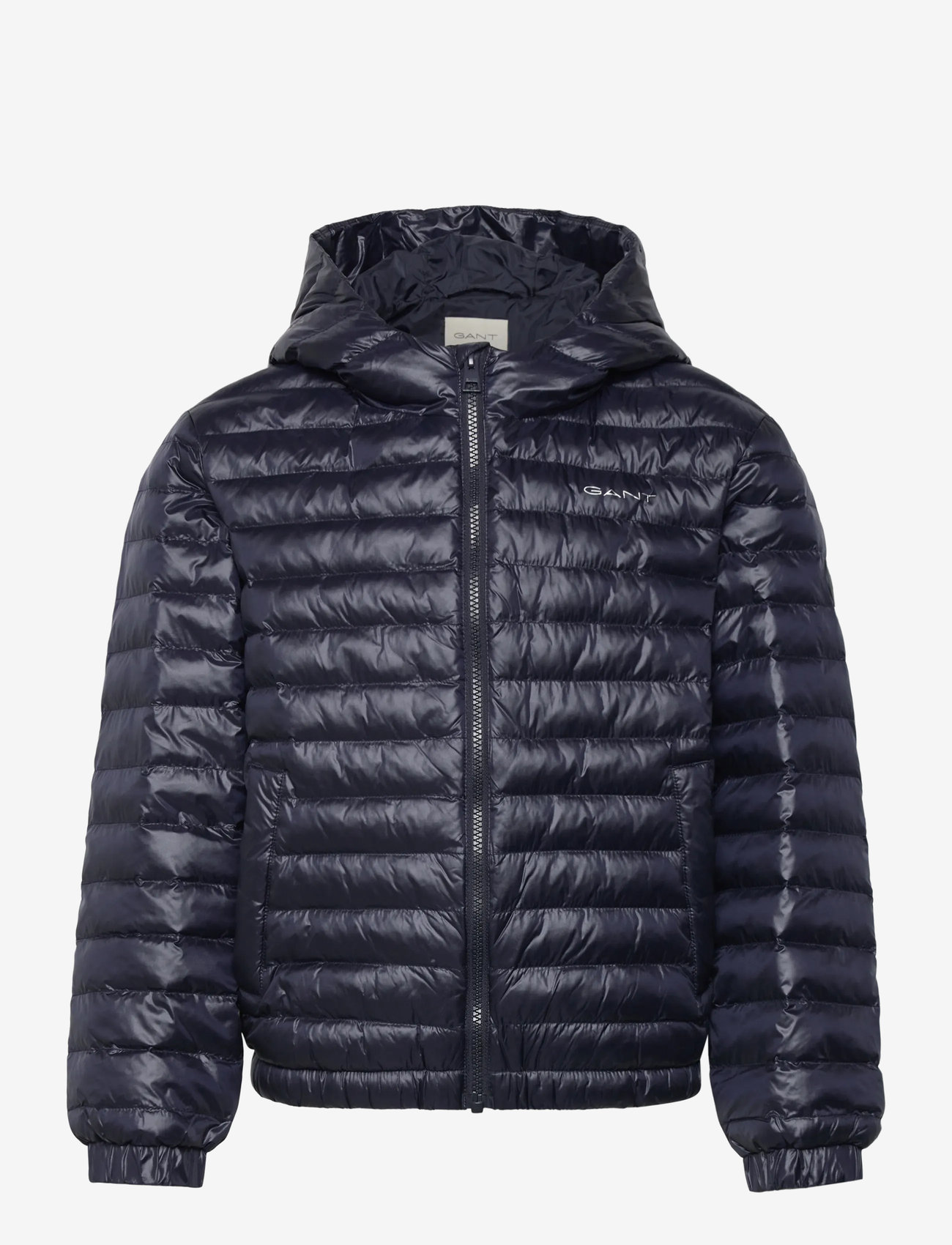 GANT - SHINY LIGHT PADDED JACKET - winterjacke - evening blue - 0