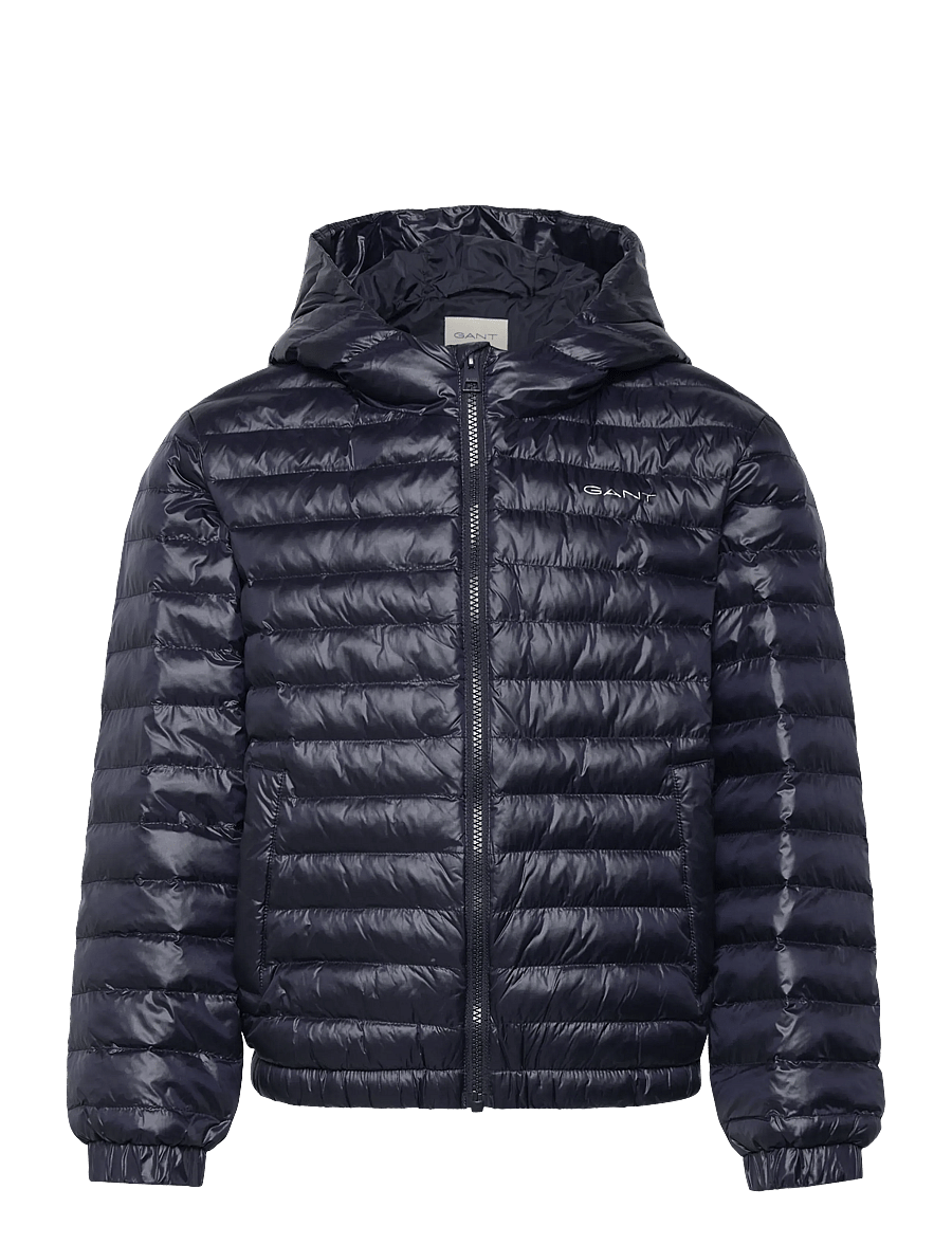 Gant - SHINY LIGHT PADDED JACKET - talvejoped - evening blue - 0