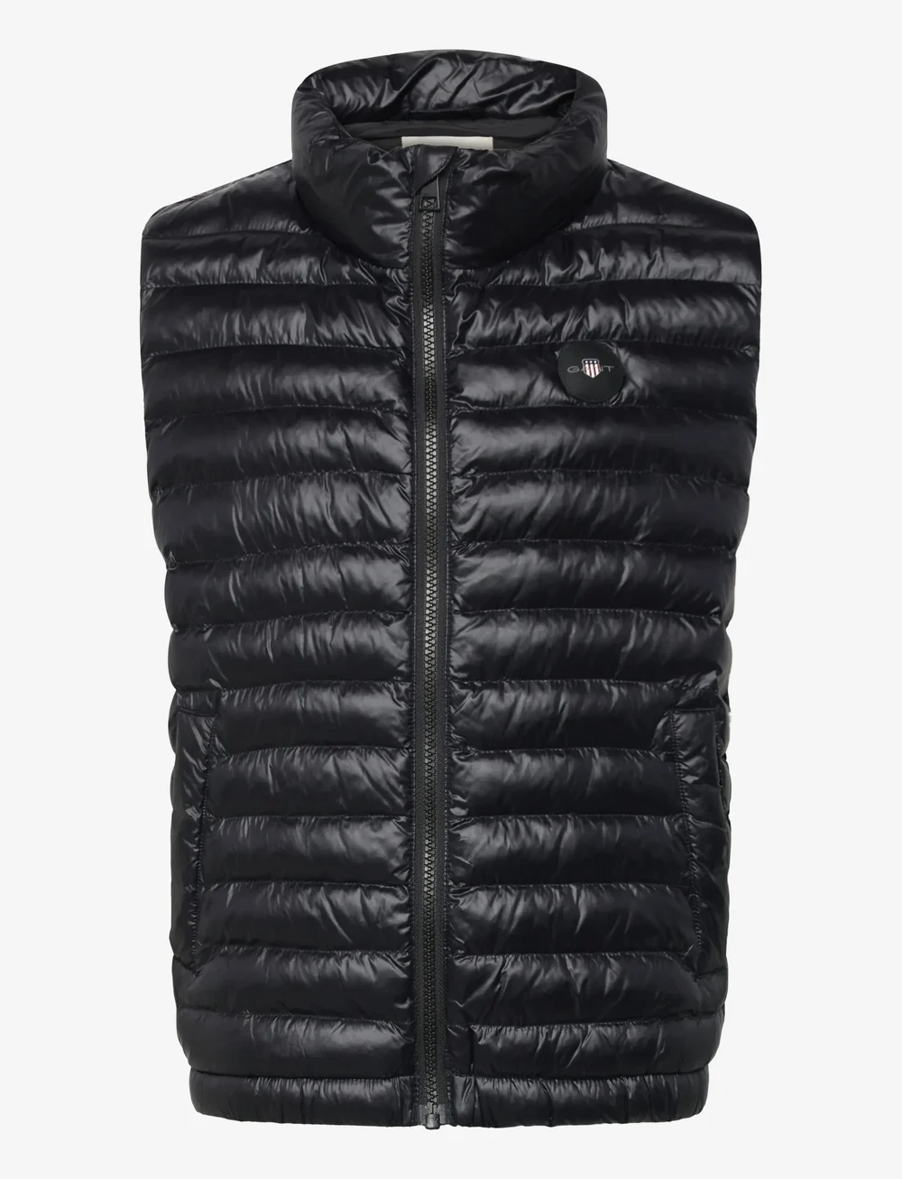 GANT - SHINY LIGHT PADDED VEST - einkaufen nach alter von - black - 0