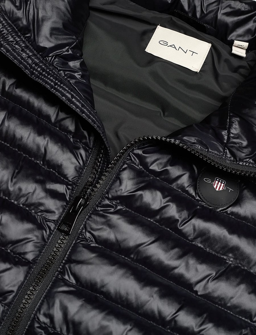 Gant - SHINY LIGHT PADDED VEST - kaufen nach alter - black - 3