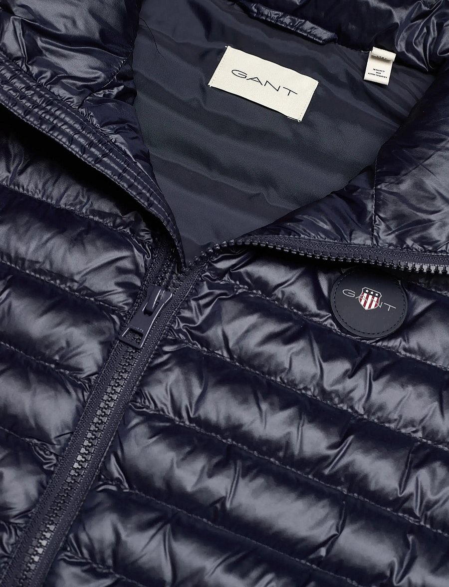 Gant - SHINY LIGHT PADDED VEST - shop efter alder - evening blue - 2