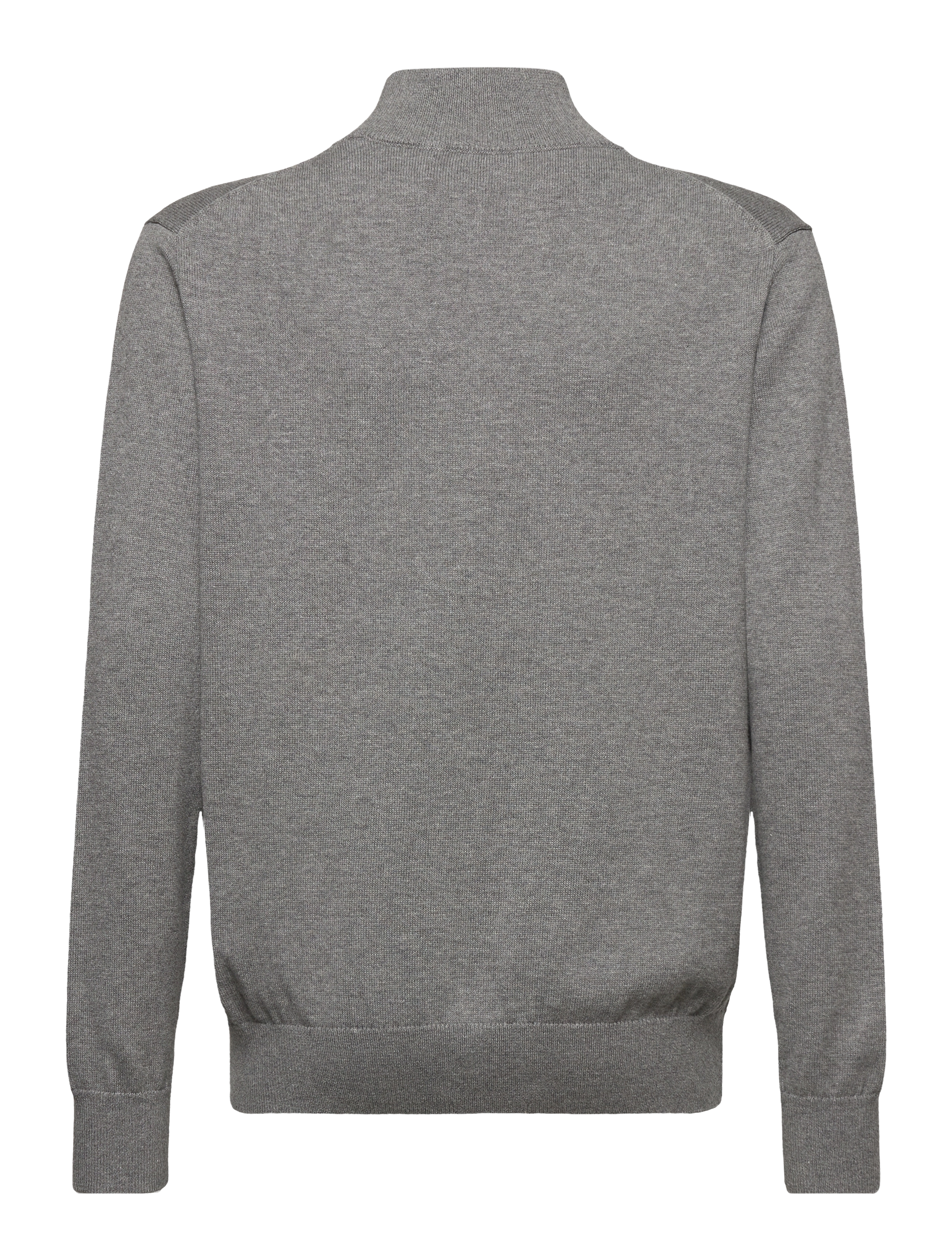 Gant - SHIELD COTTON HALF ZIP - džemprid - dark grey melange - 1