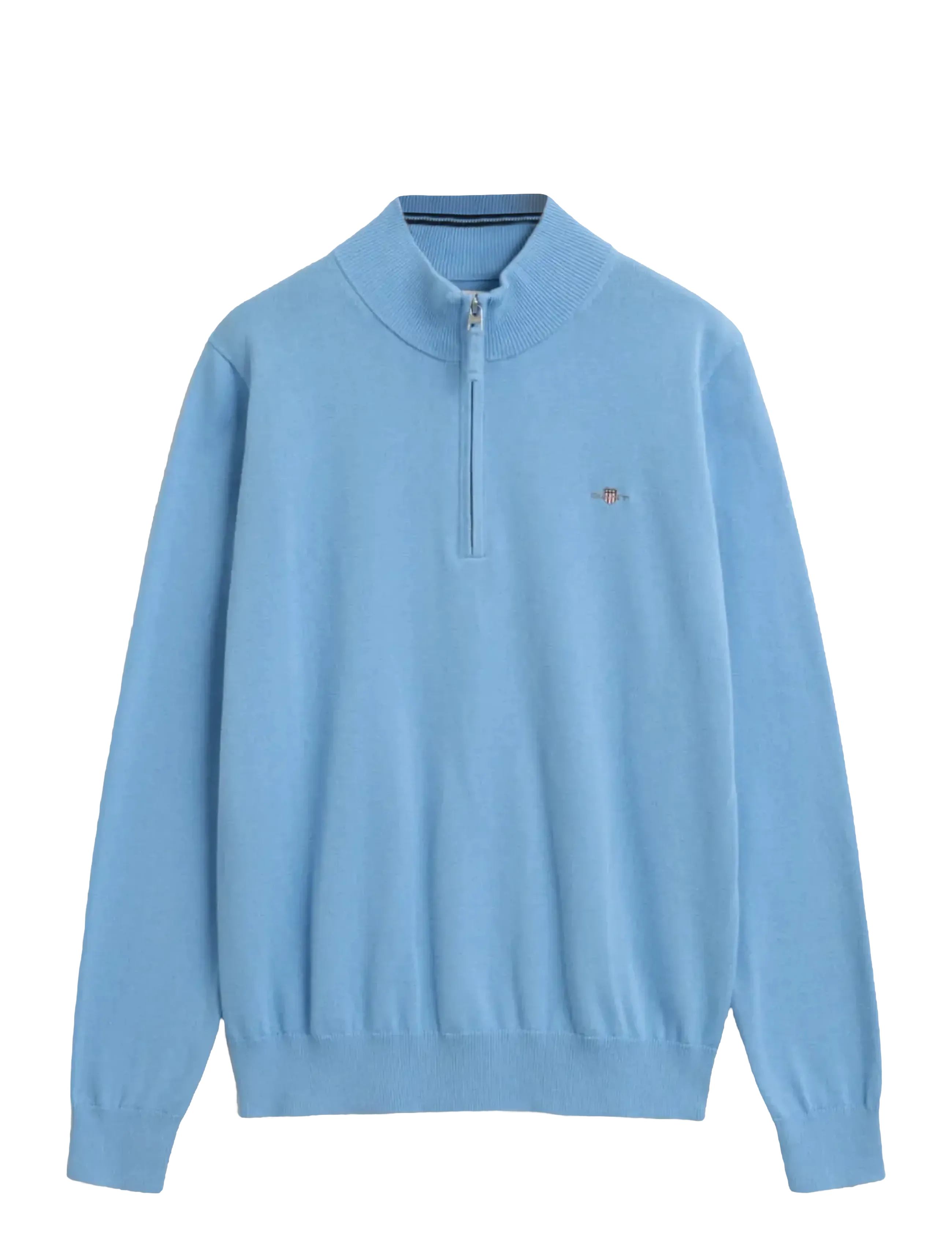 SHIELD COTTON HALF ZIP - DREAM BLUE