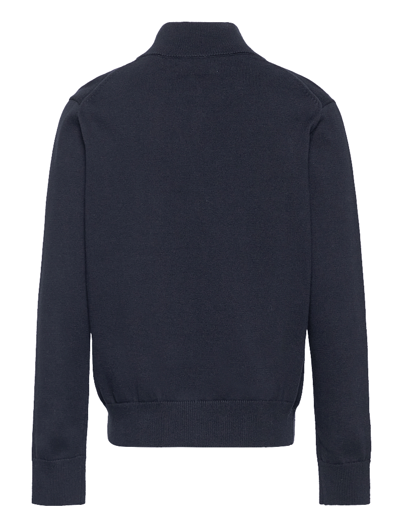 GANT - SHIELD COTTON HALF ZIP - džemprid - evening blue - 2
