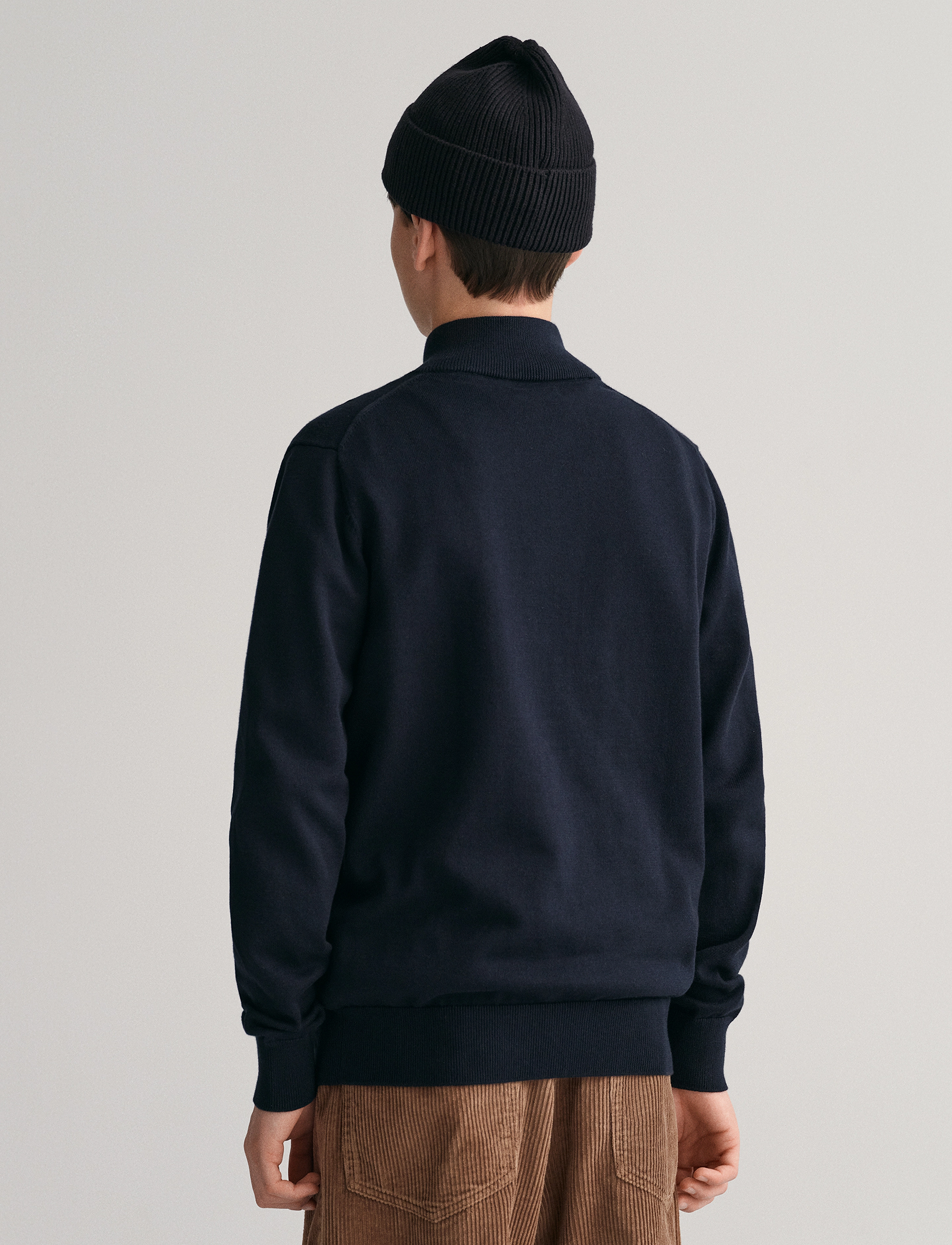 Gant - SHIELD COTTON HALF ZIP - pullover - evening blue - 3