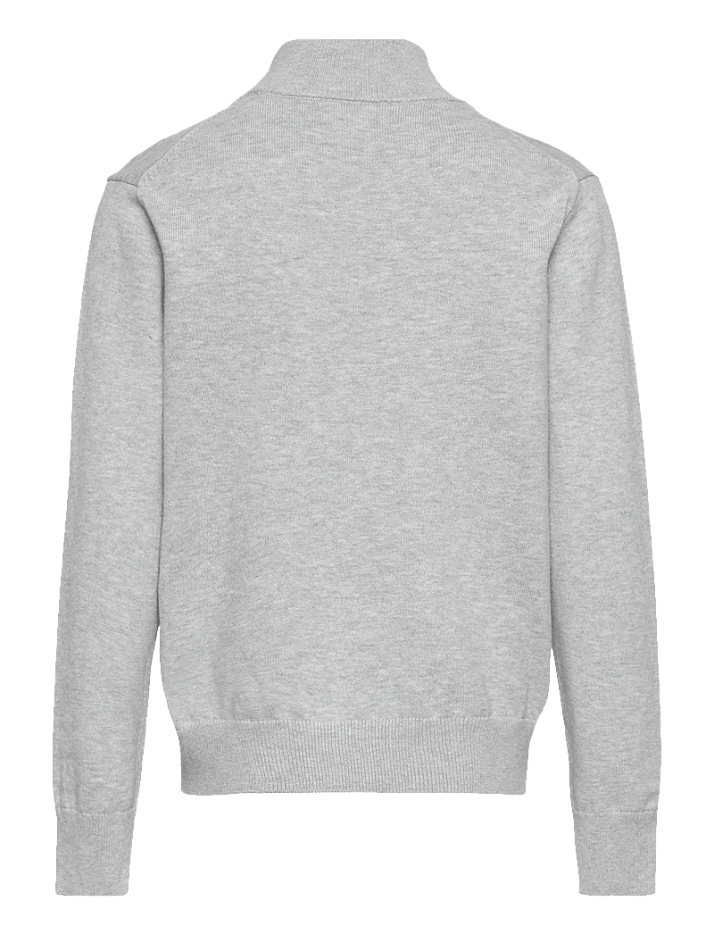 GANT - SHIELD COTTON HALF ZIP - pullover - light grey melange - 2