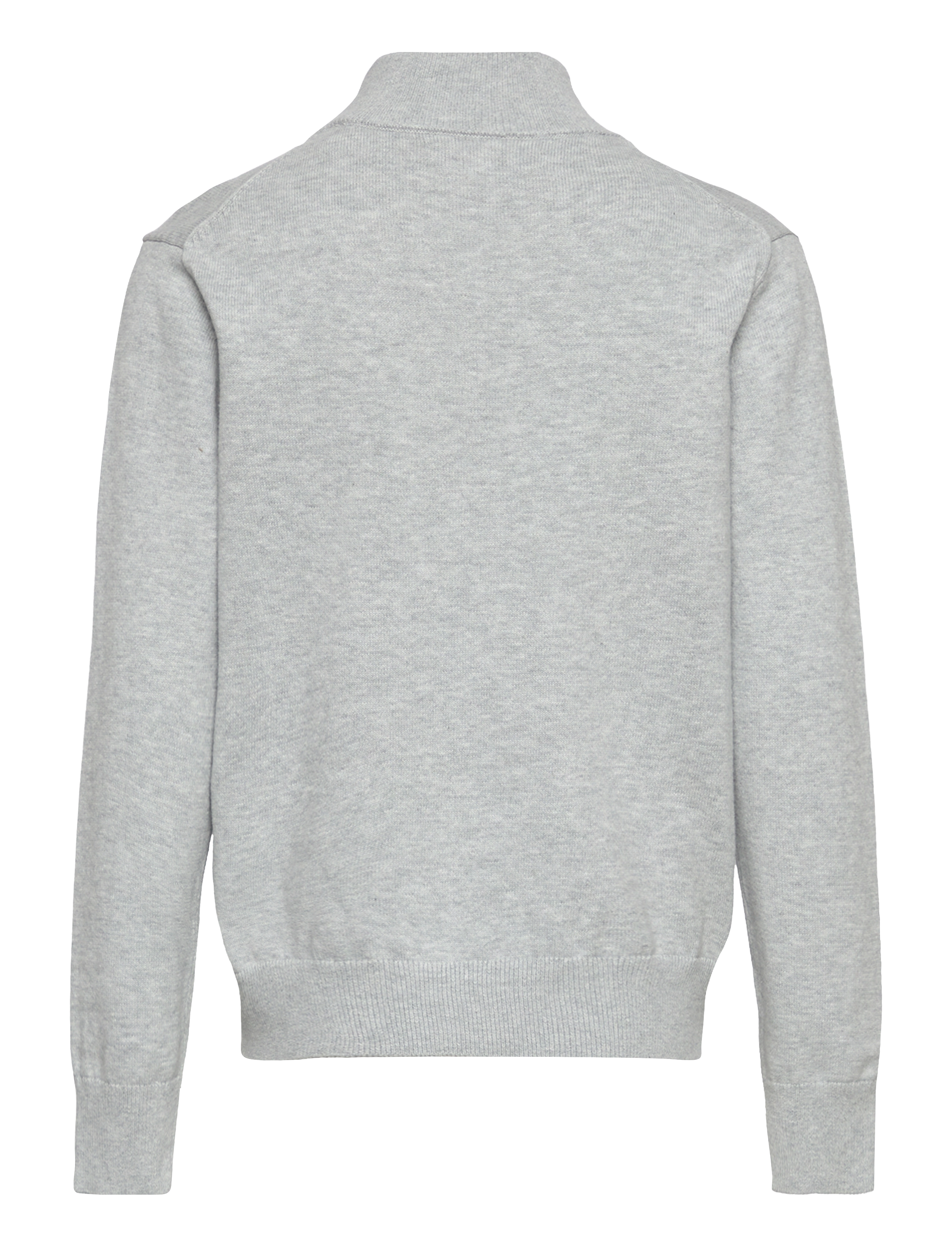 Gant - SHIELD COTTON HALF ZIP - jumpers - light grey melange - 2