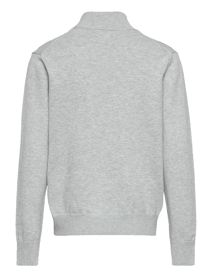 Gant - SHIELD COTTON HALF ZIP - džemprid - light grey melange - 2