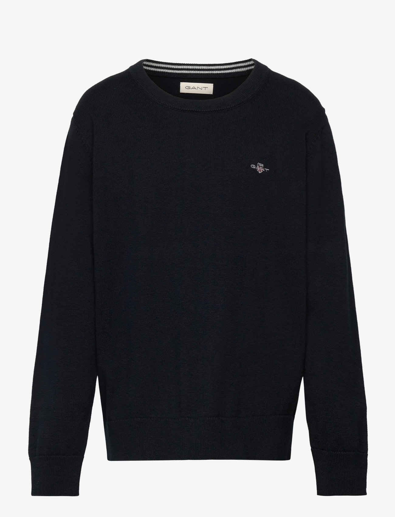 Gant - SHIELD CLASSIC COTTON C-NECK - trøjer - evening blue - 1