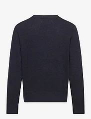 GANT - SHIELD LAMBSWOOL C-NECK - jumpers - evening blue - 1