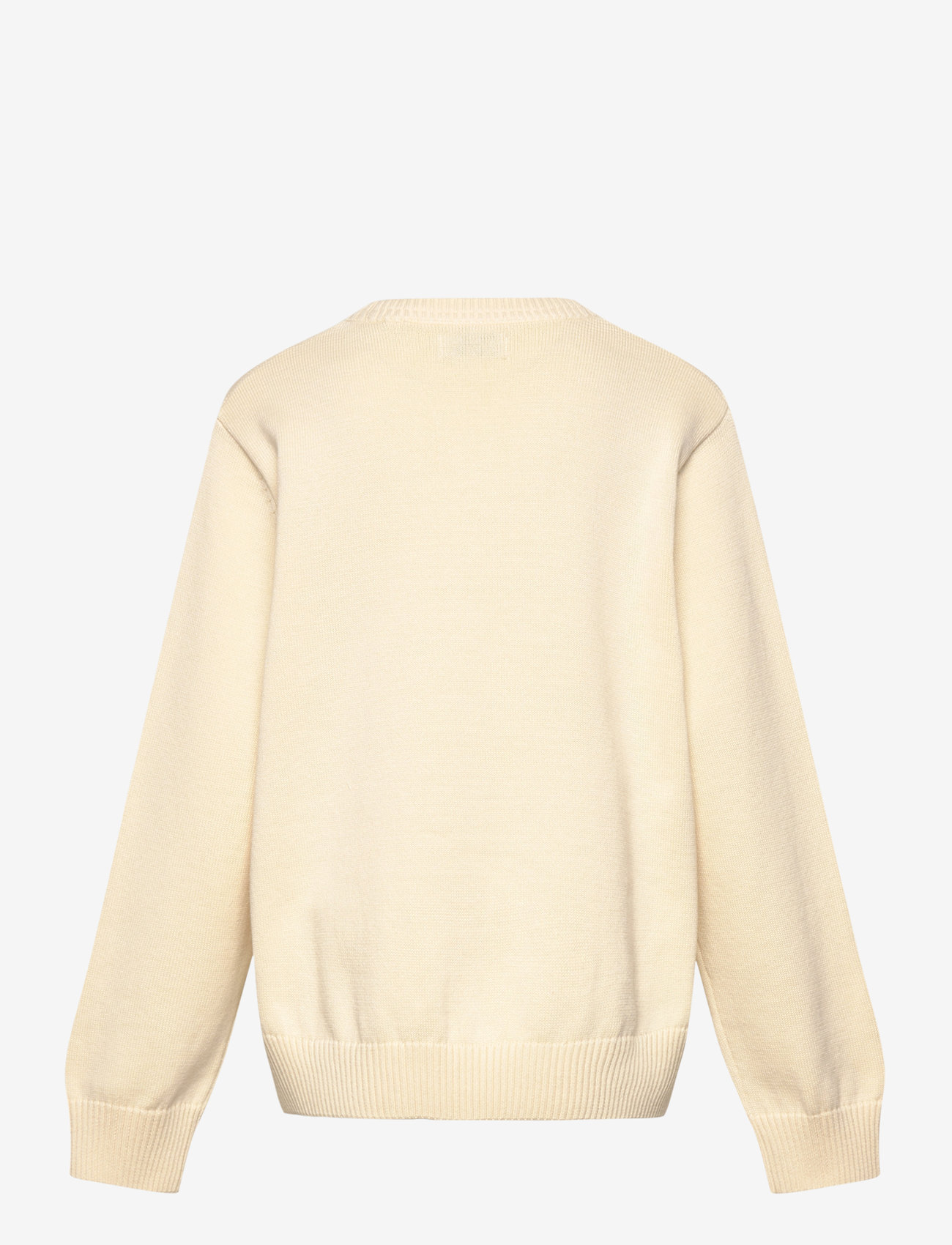 Gant - FLAG KNIT C-NECK - trøjer - cream - 1