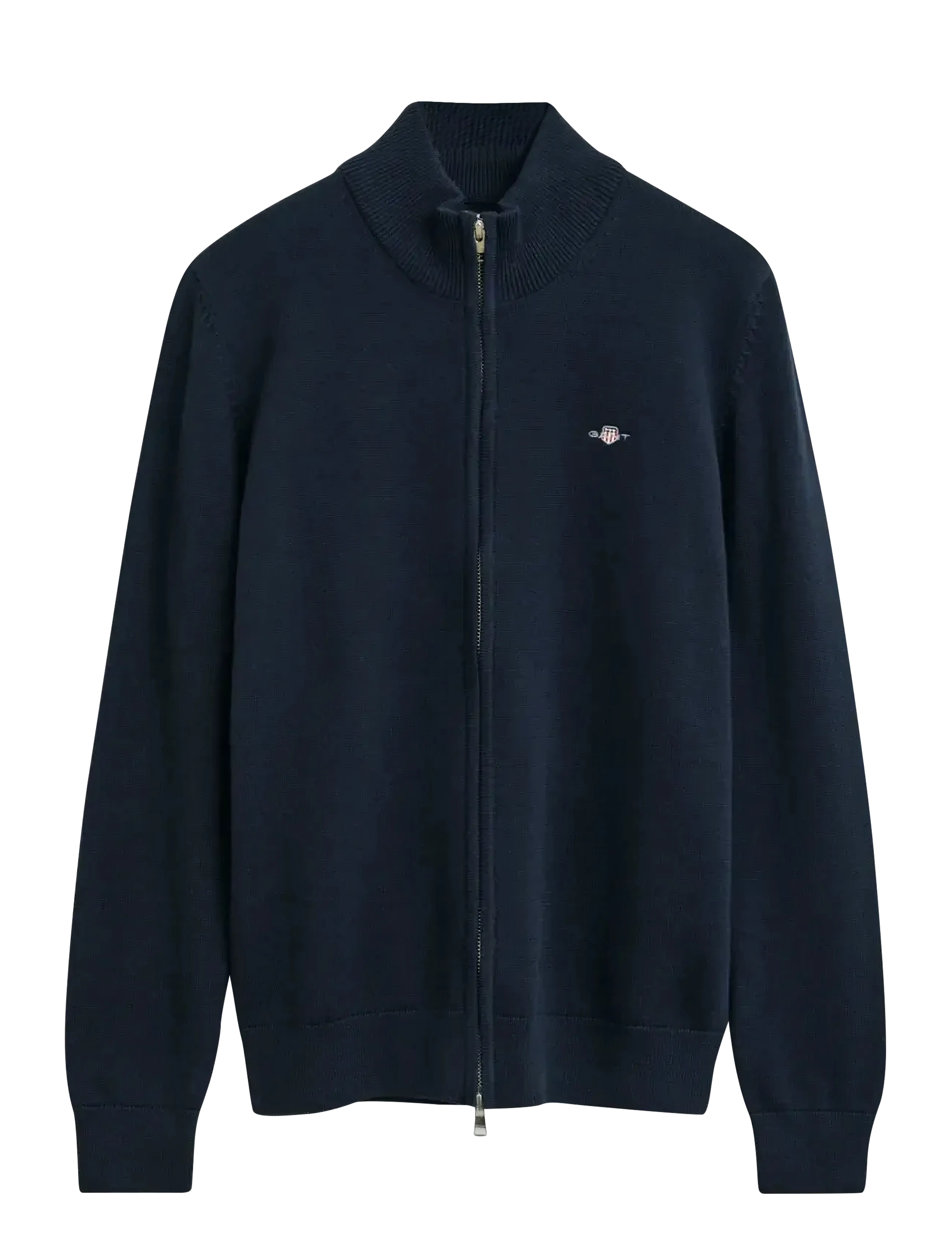 Gant - CASUAL COTTON CARDIGAN - koftor - evening blue - 0