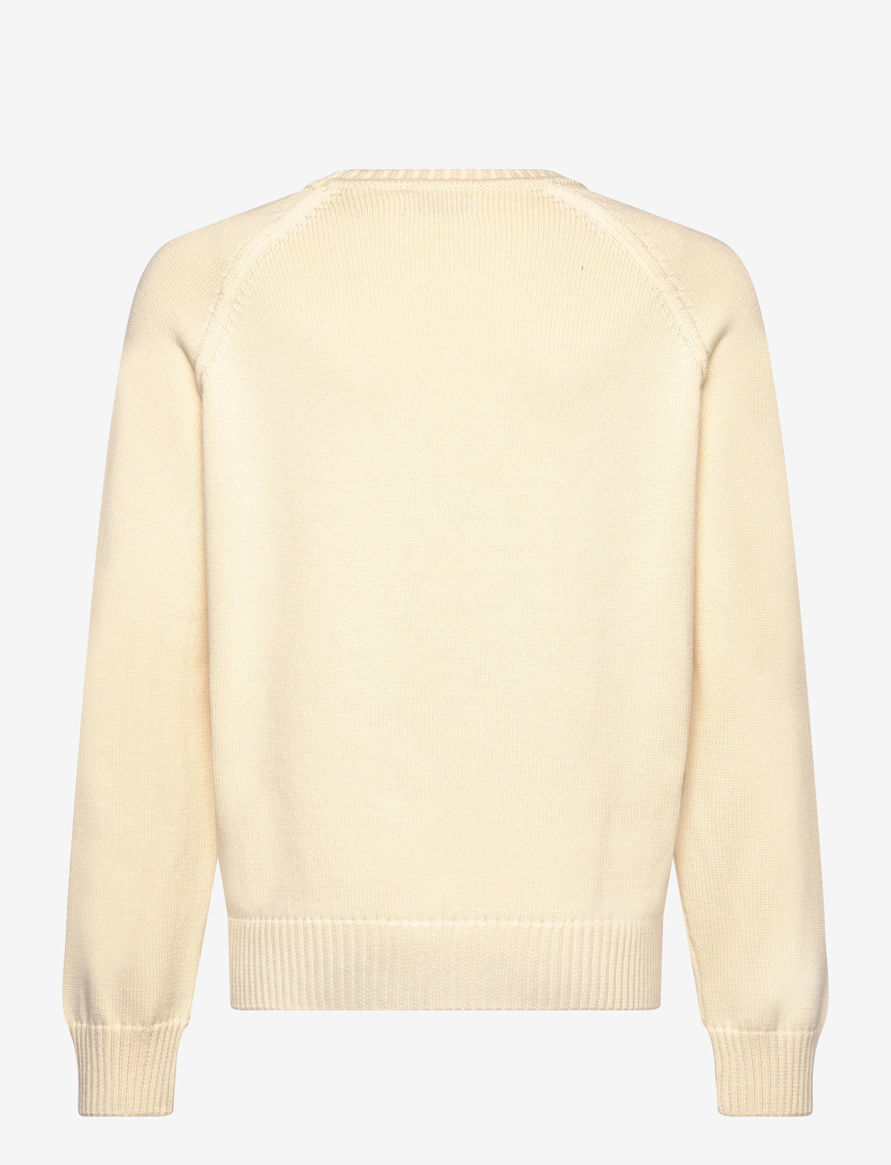 Gant - GRAPHIC RAGLAN C-NECK - trøjer - cream - 1