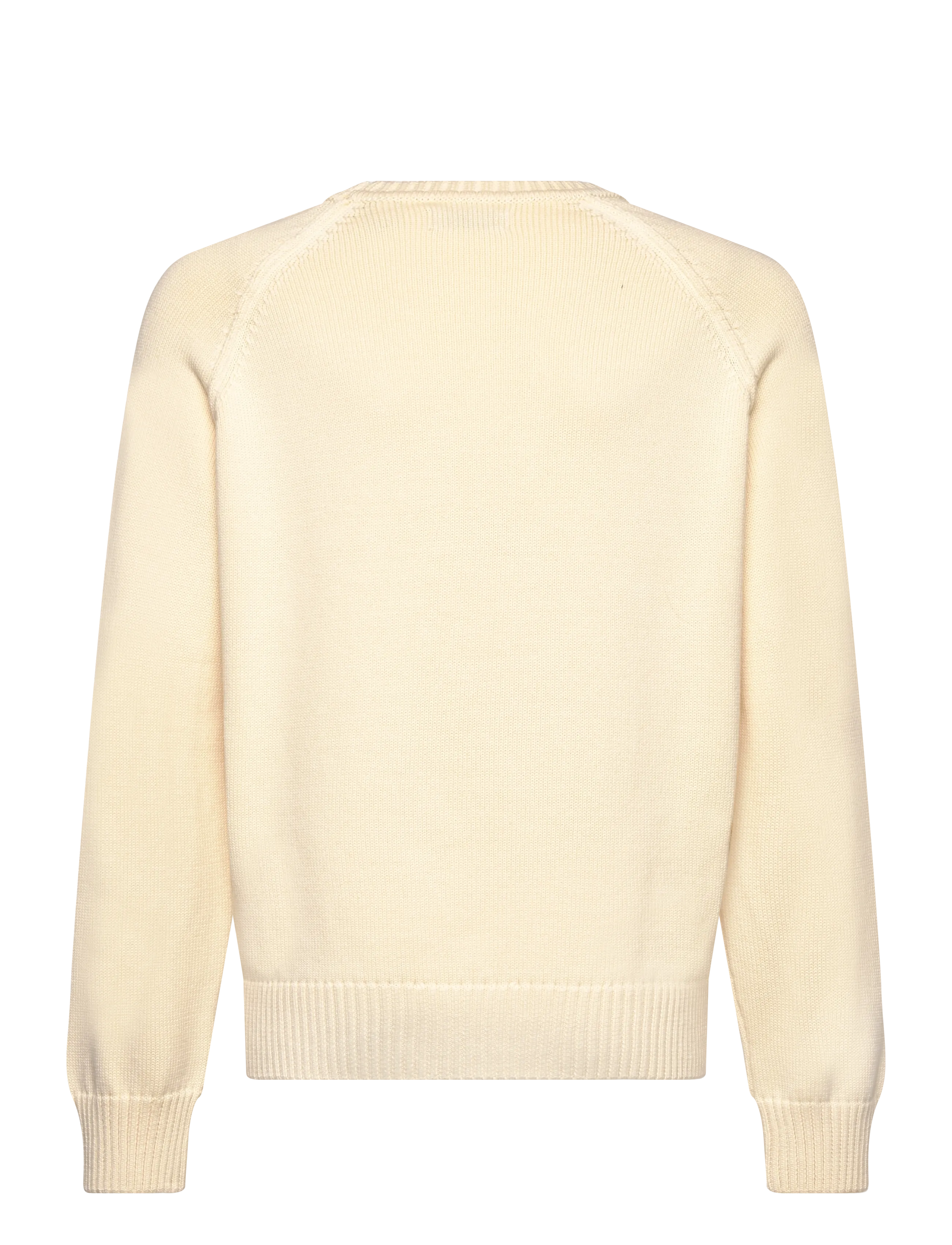 Gant - GRAPHIC RAGLAN C-NECK - džemperi - cream - 1
