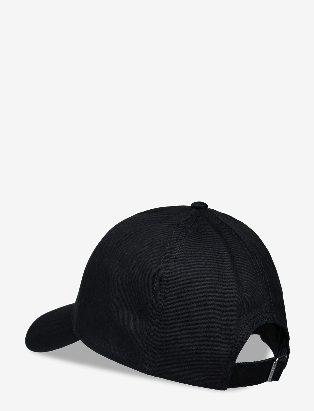 GANT - HIGH SHIELD COTTON TWILL CAP - casquettes - black - 1