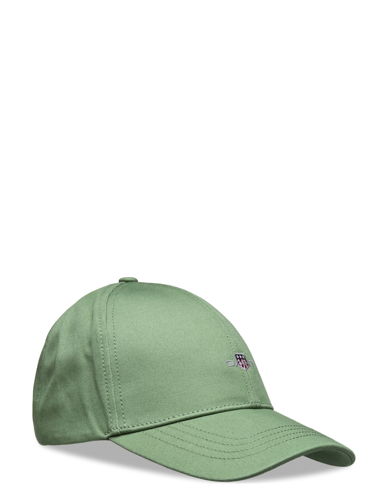 Gant HIGH SHIELD COTTON TWILL CAP - Accessoires - KALAMATA GREEN / green