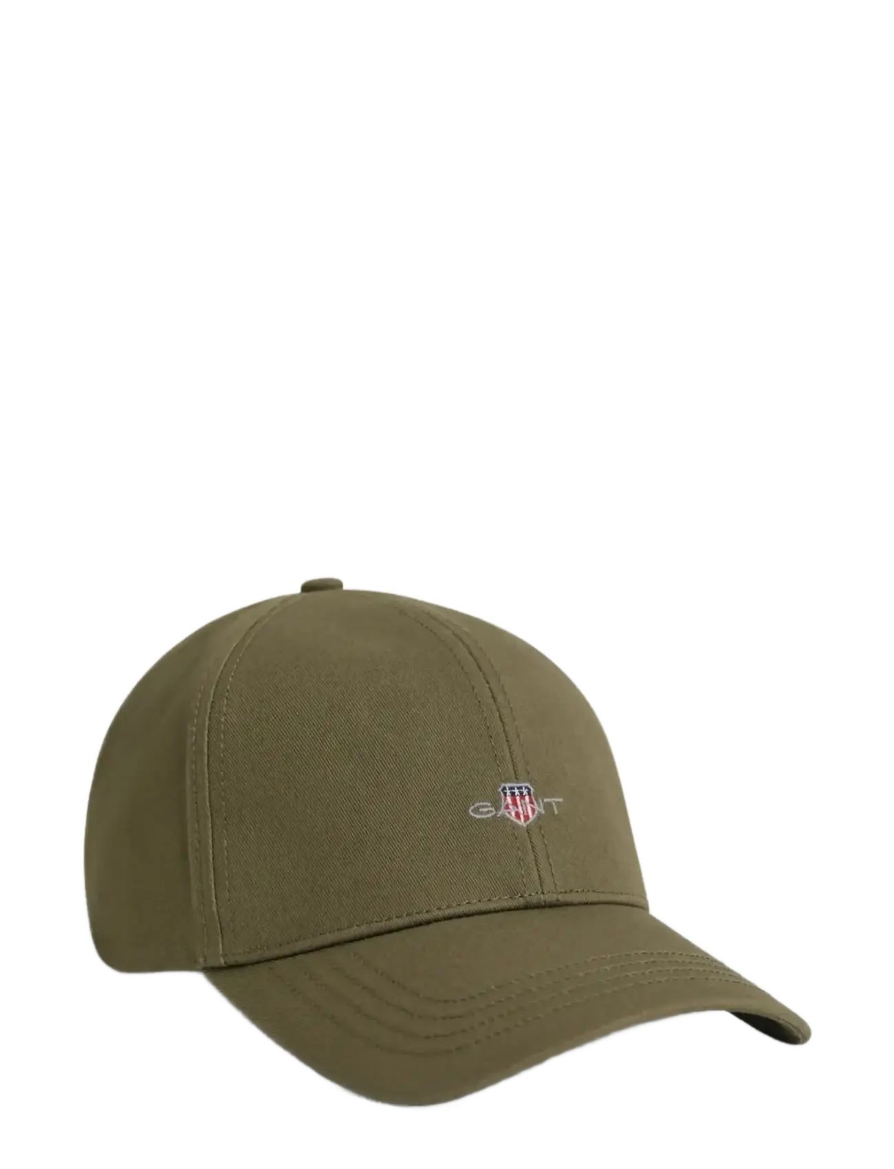 Gant HIGH SHIELD COTTON TWILL CAP - Gant - MOSS GREEN / khaki/green